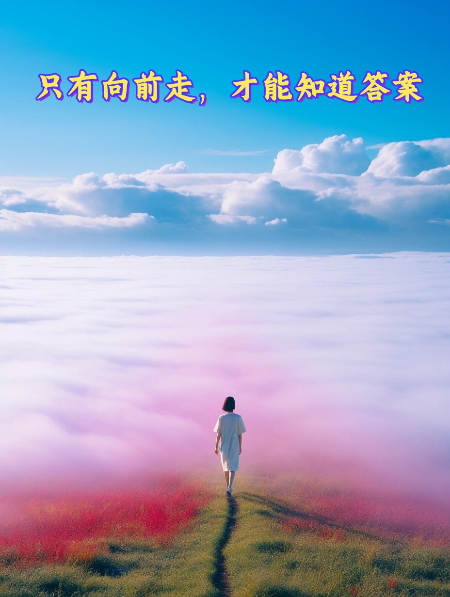 只有向前走,才能知道答案