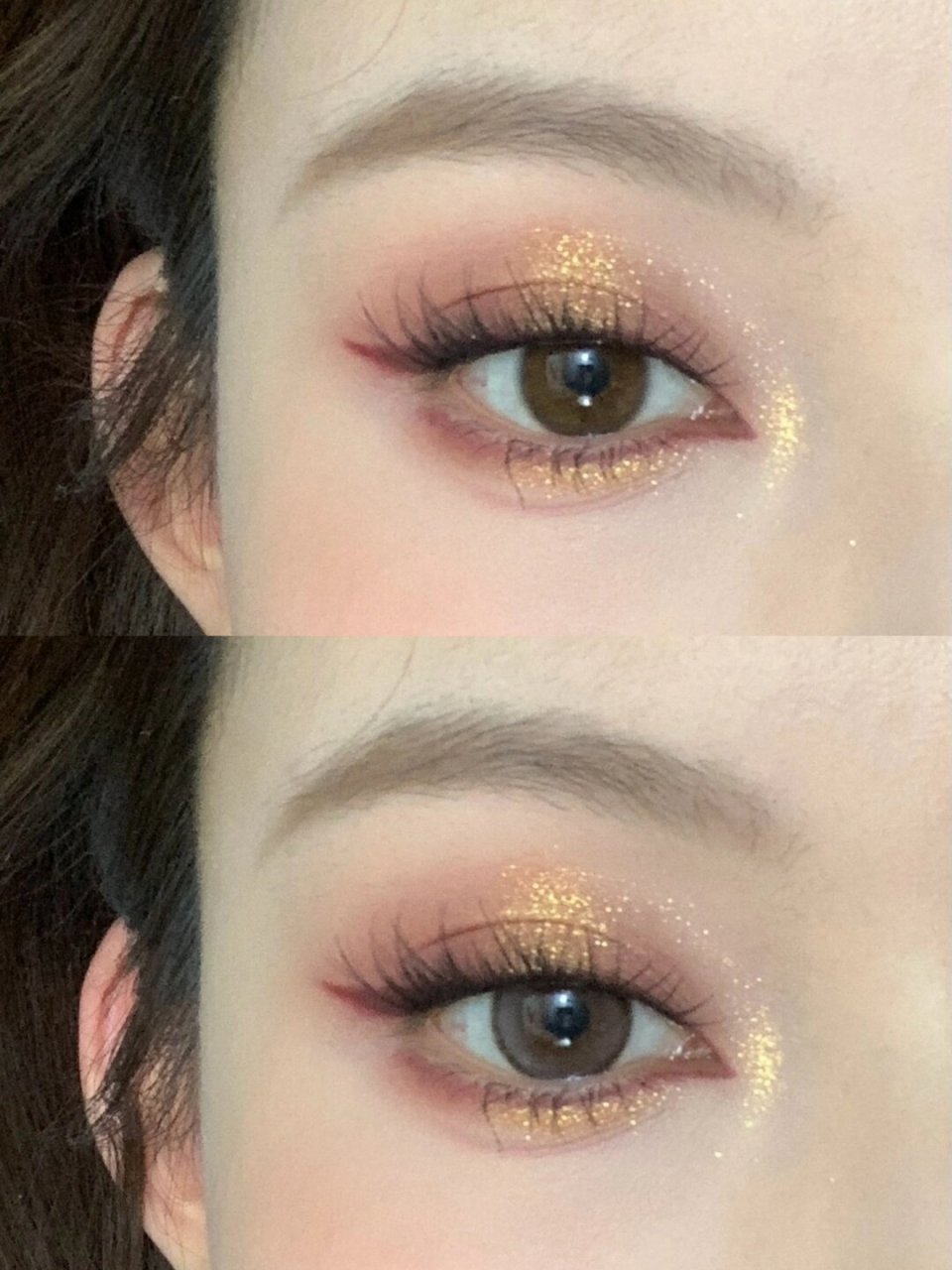 新年画这个 贵气感复古玫瑰金棕眼妆   贵气感爆棚,复古玫瑰金棕眼妆