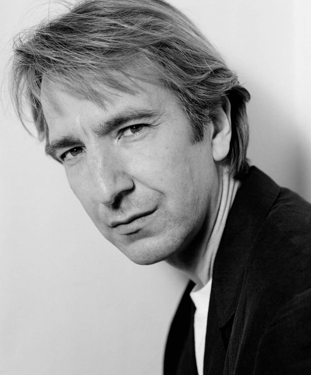 明星老照片# 艾伦·里克曼(1991年) 摄影师:john