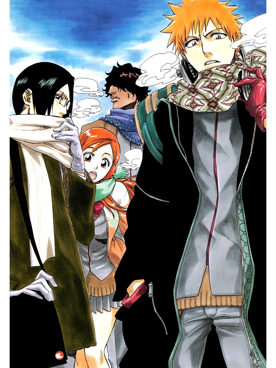 死神原画集质量是真的高 每一张都极其精美 富有巧思 细看之下,包含有