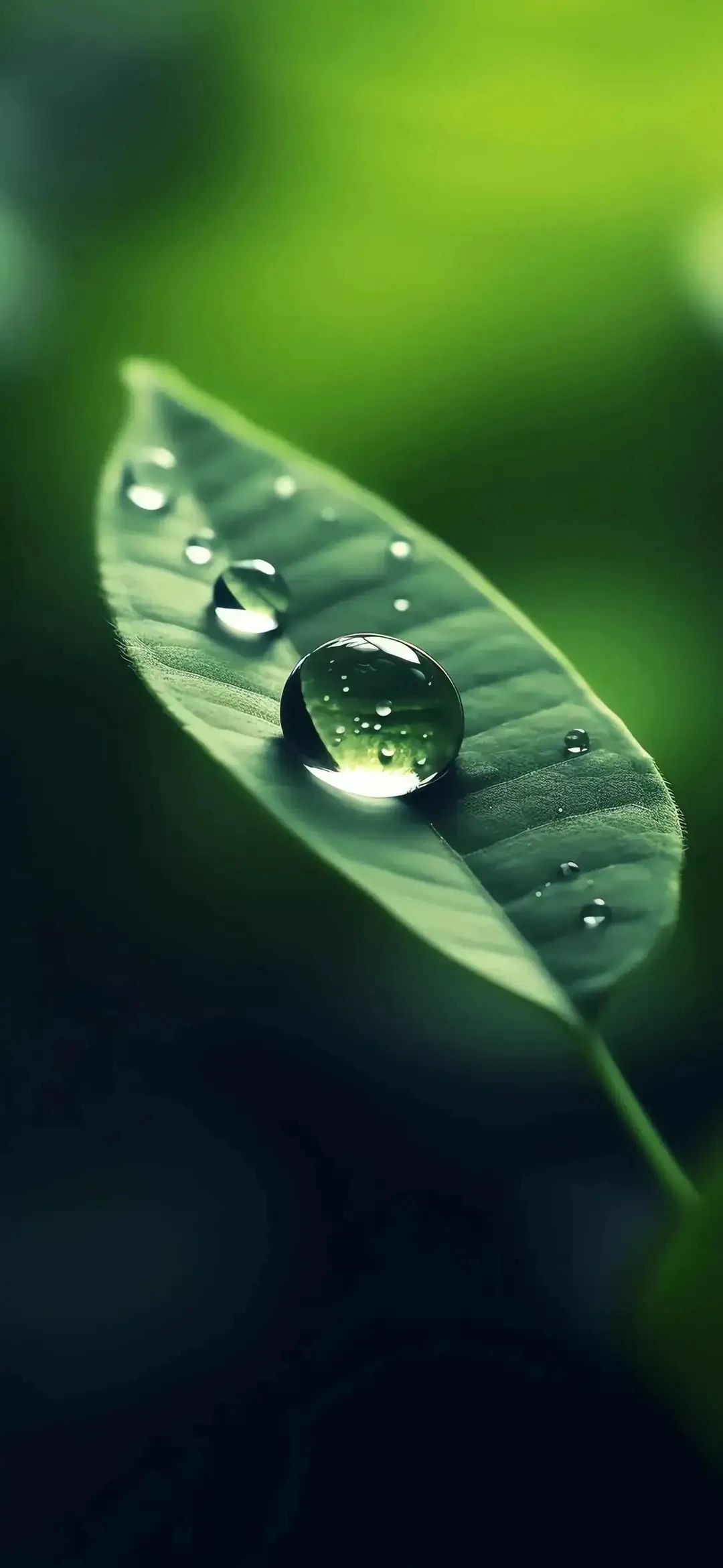 高清绿色护眼壁纸 满屏的绿,极具生命的活力,眼睛看起来非常的舒服