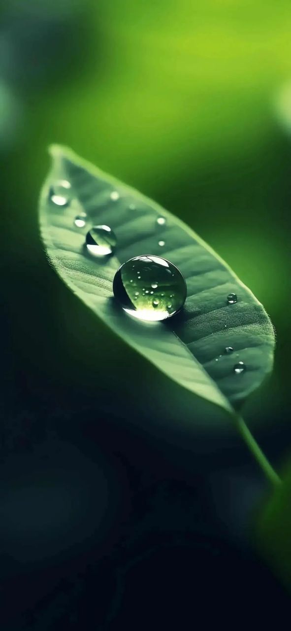 高清绿色护眼壁纸 满屏的绿,极具生命的活力,眼睛看起来非常的舒服