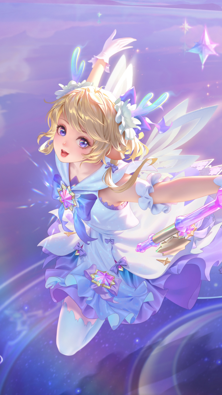 王者荣耀壁纸——瑶  羁绊无影无踪,藤蔓一斩就断.