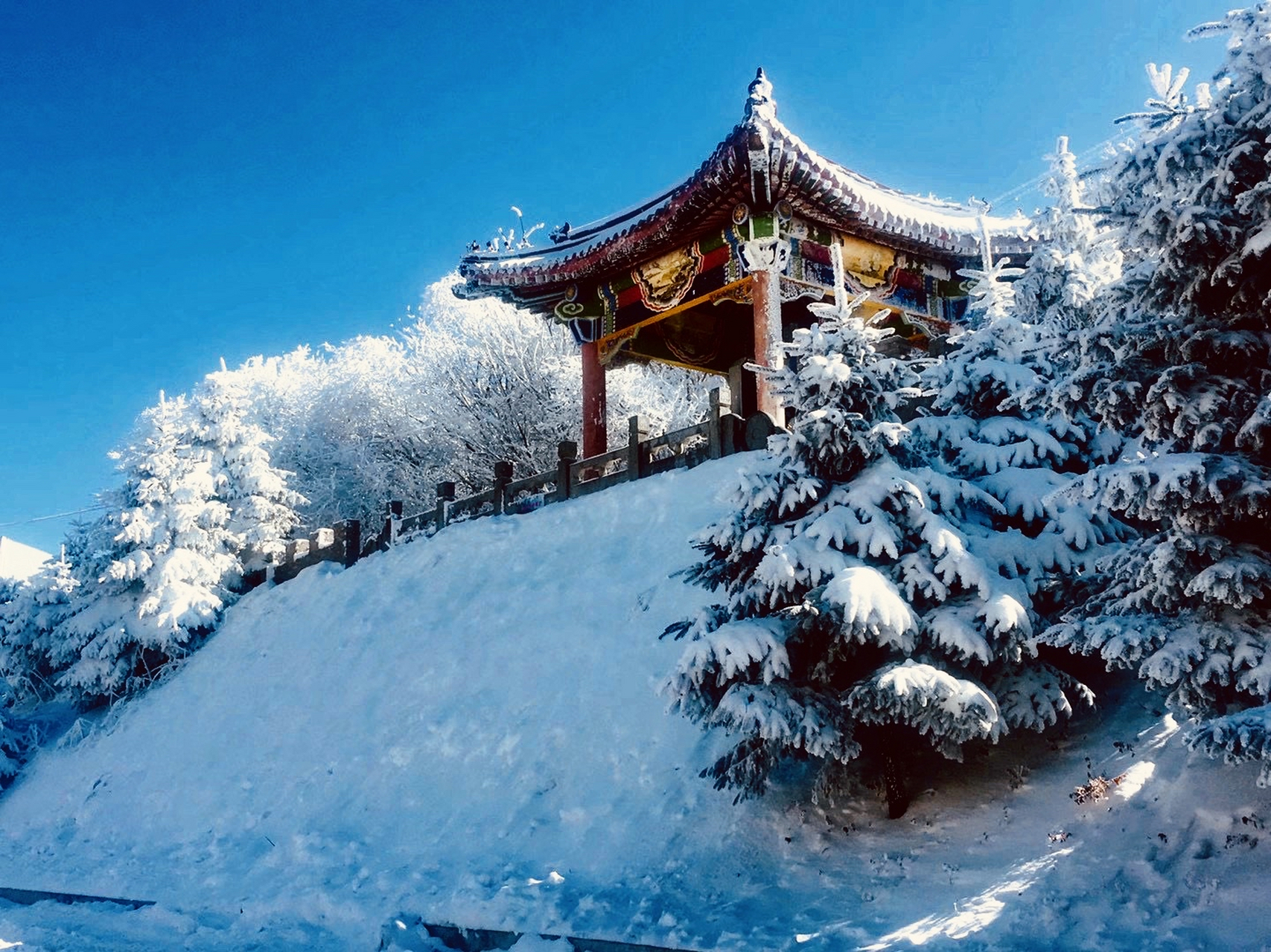 秦岭雪景哪里最美图片