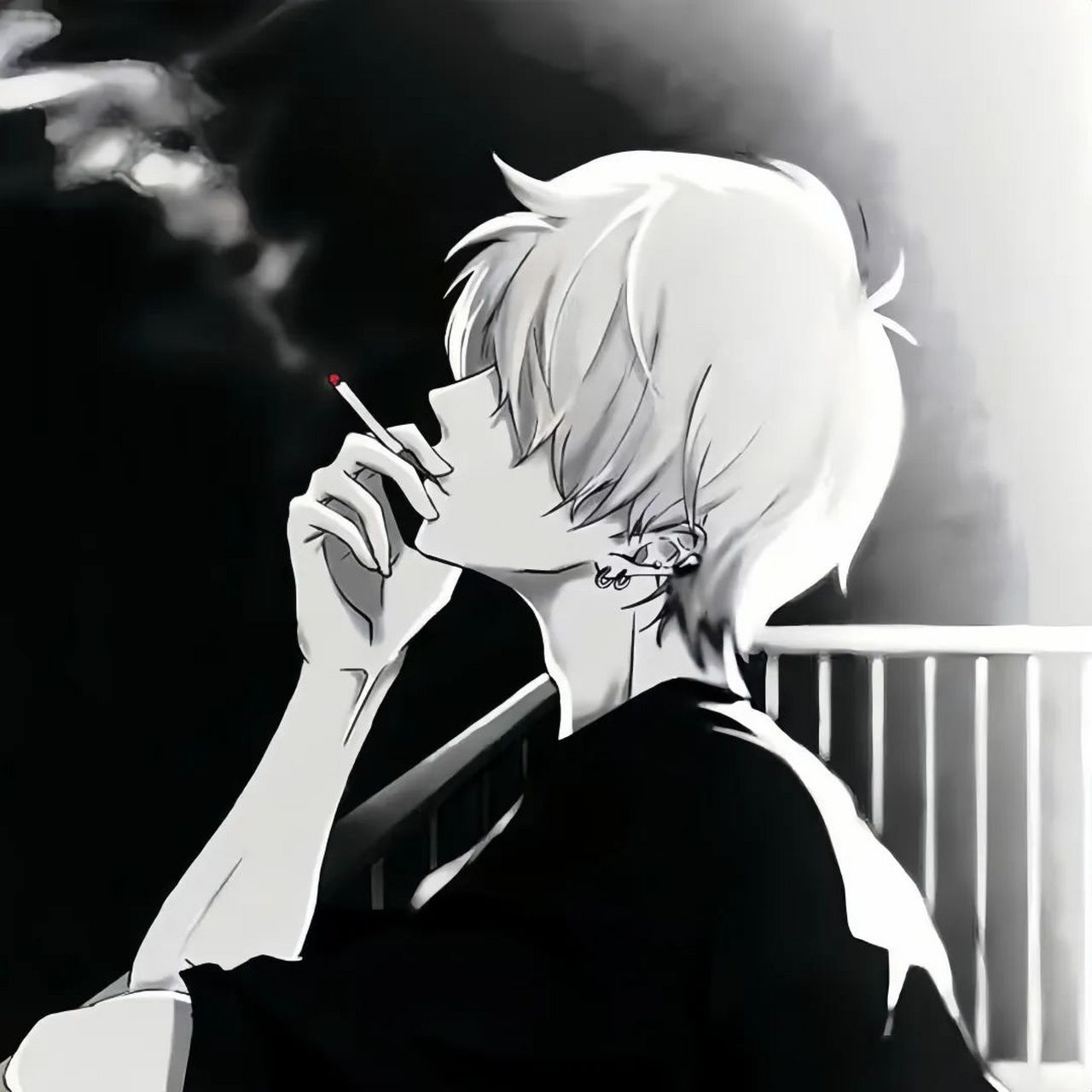 孤独感瞬间拉满的男生头像