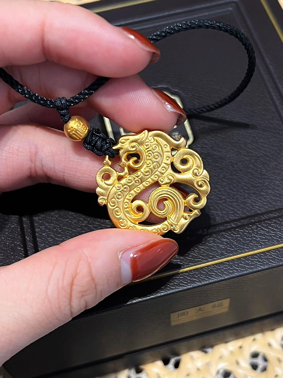 黄金龙吊坠,霸气侧漏,真的太帅了 可以送给老公或者男朋友哦