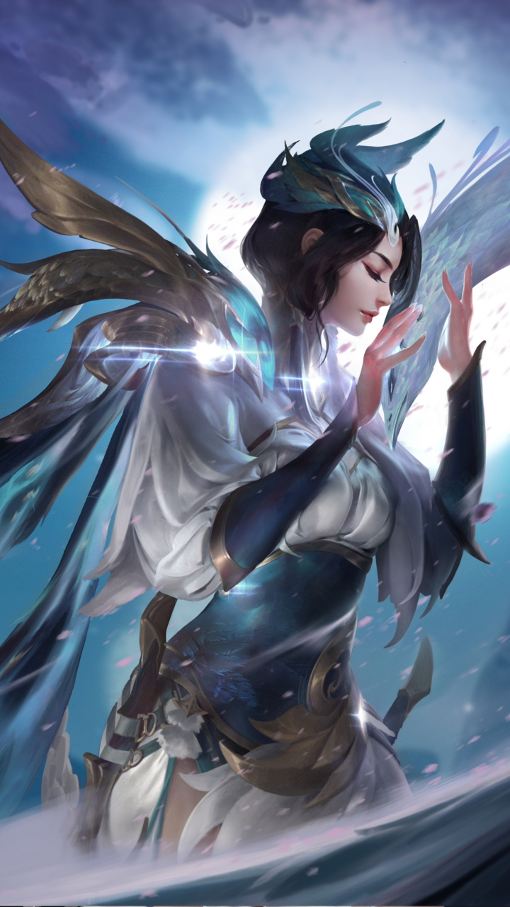 王者荣耀壁纸——虞姬  明媚如风,轻盈似箭!