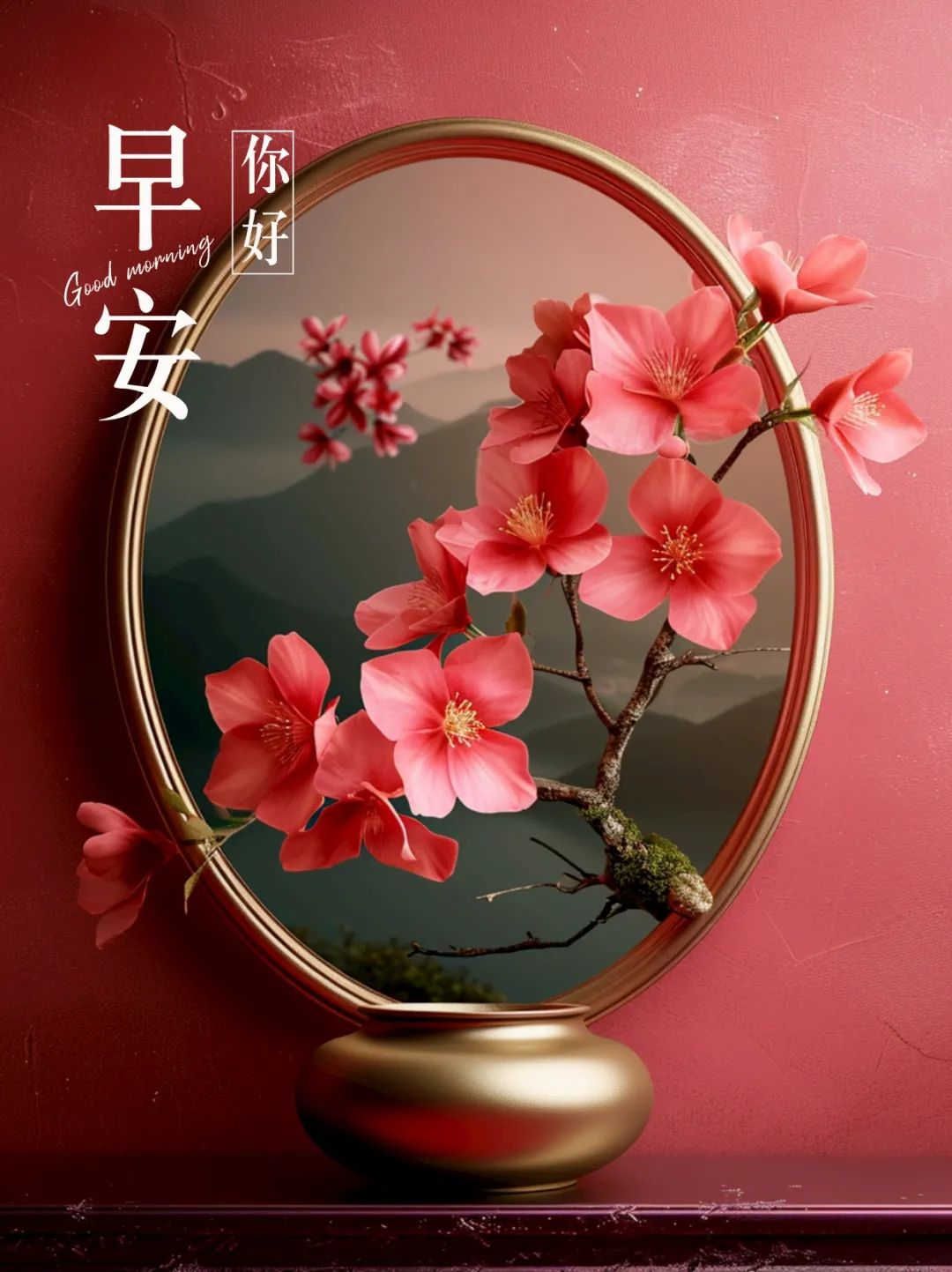 冬日的晨光温暖阳光穿透清晨的寒冷柔和地抚摸每颗梦醒的心灵