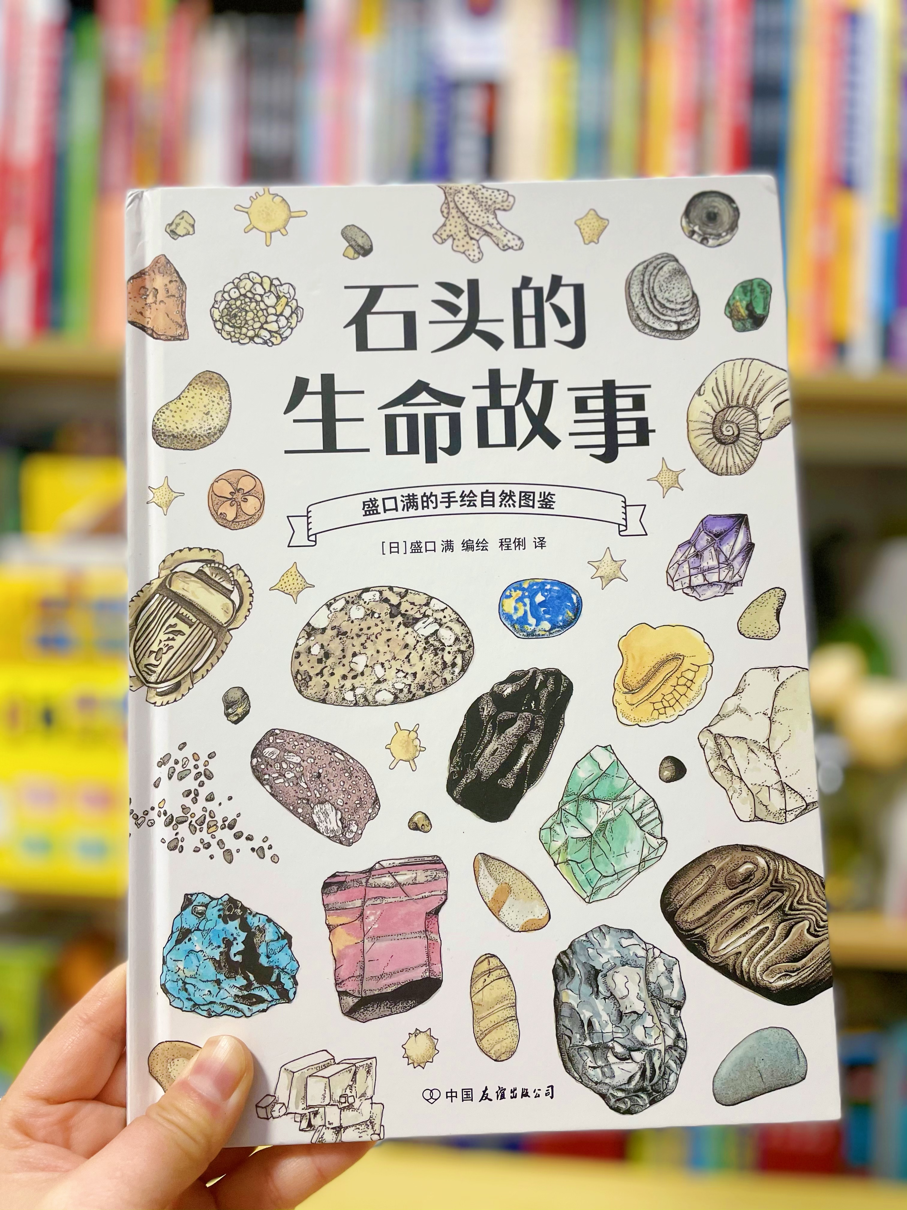 这本《石头的生命故事》是一本探索石头的小百科绘本,喜欢石头的大小