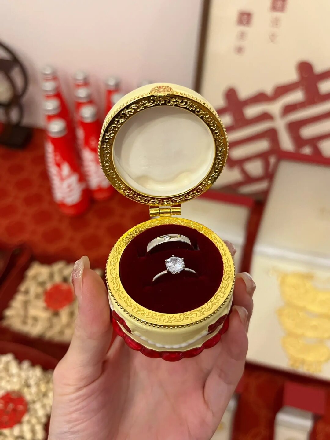 啊啊啊为什么结完婚才发现这个交换戒指盒