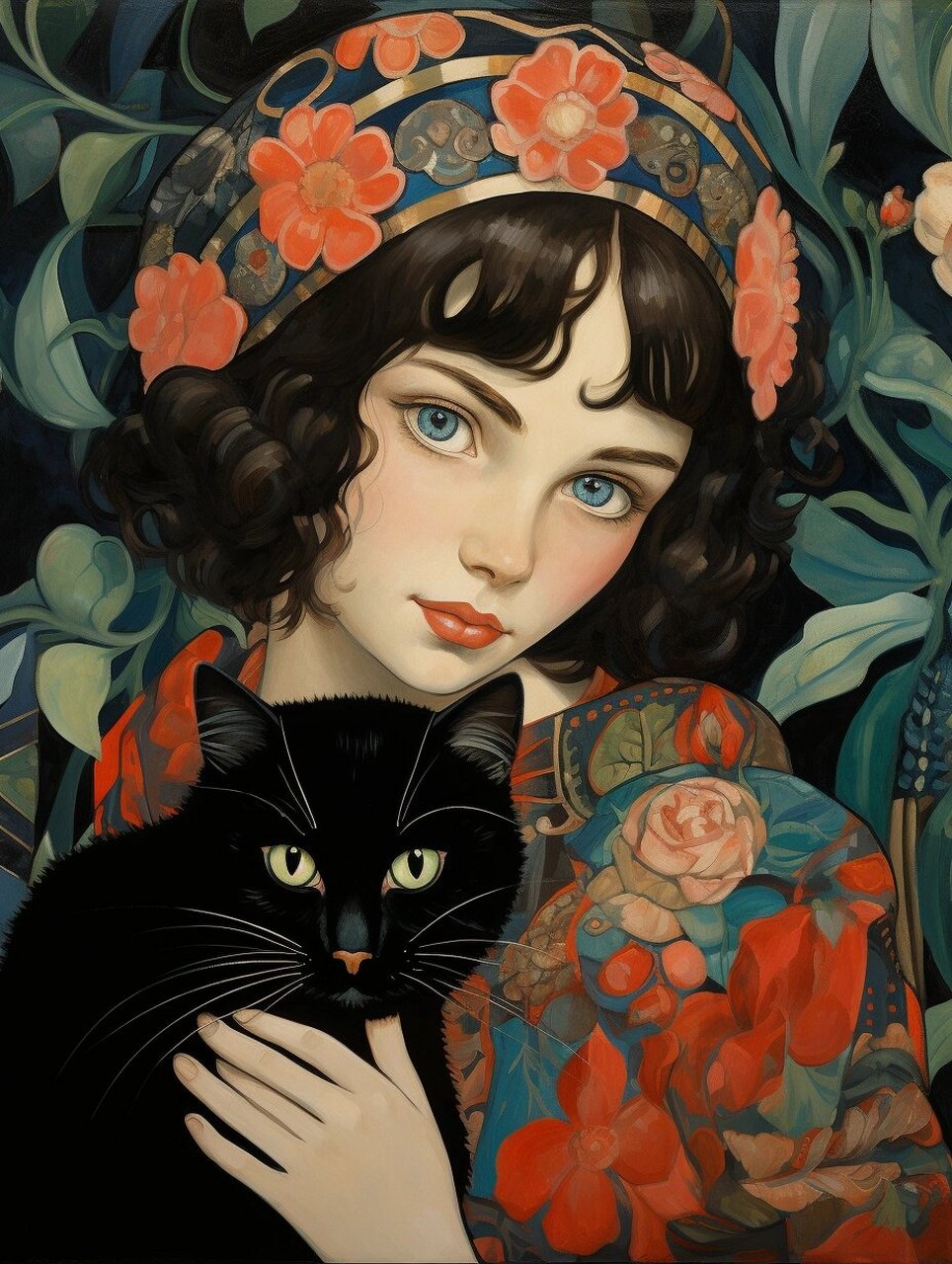 每天学习一种艺术风格by gerda wegener