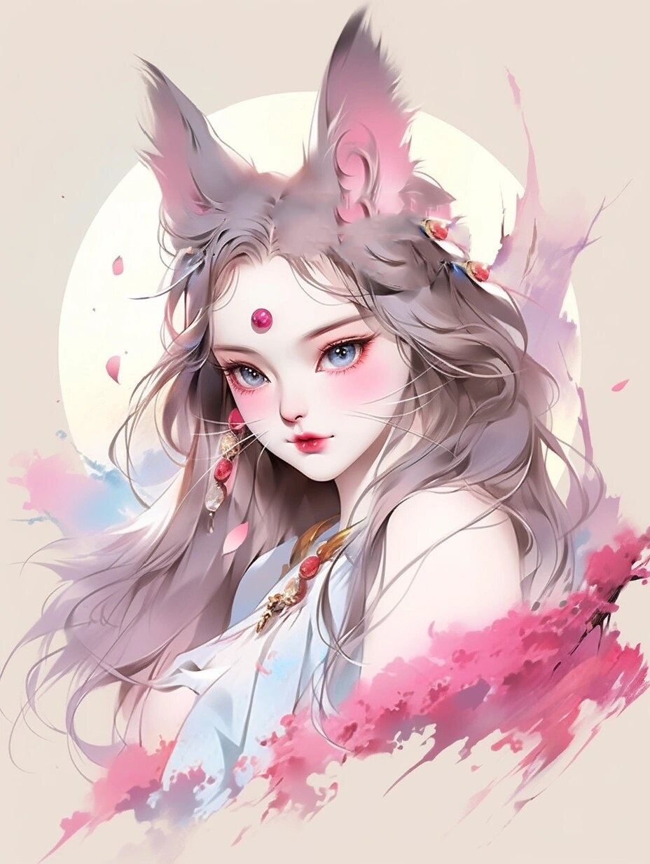 山海经蓝粉猫妖神秘来袭