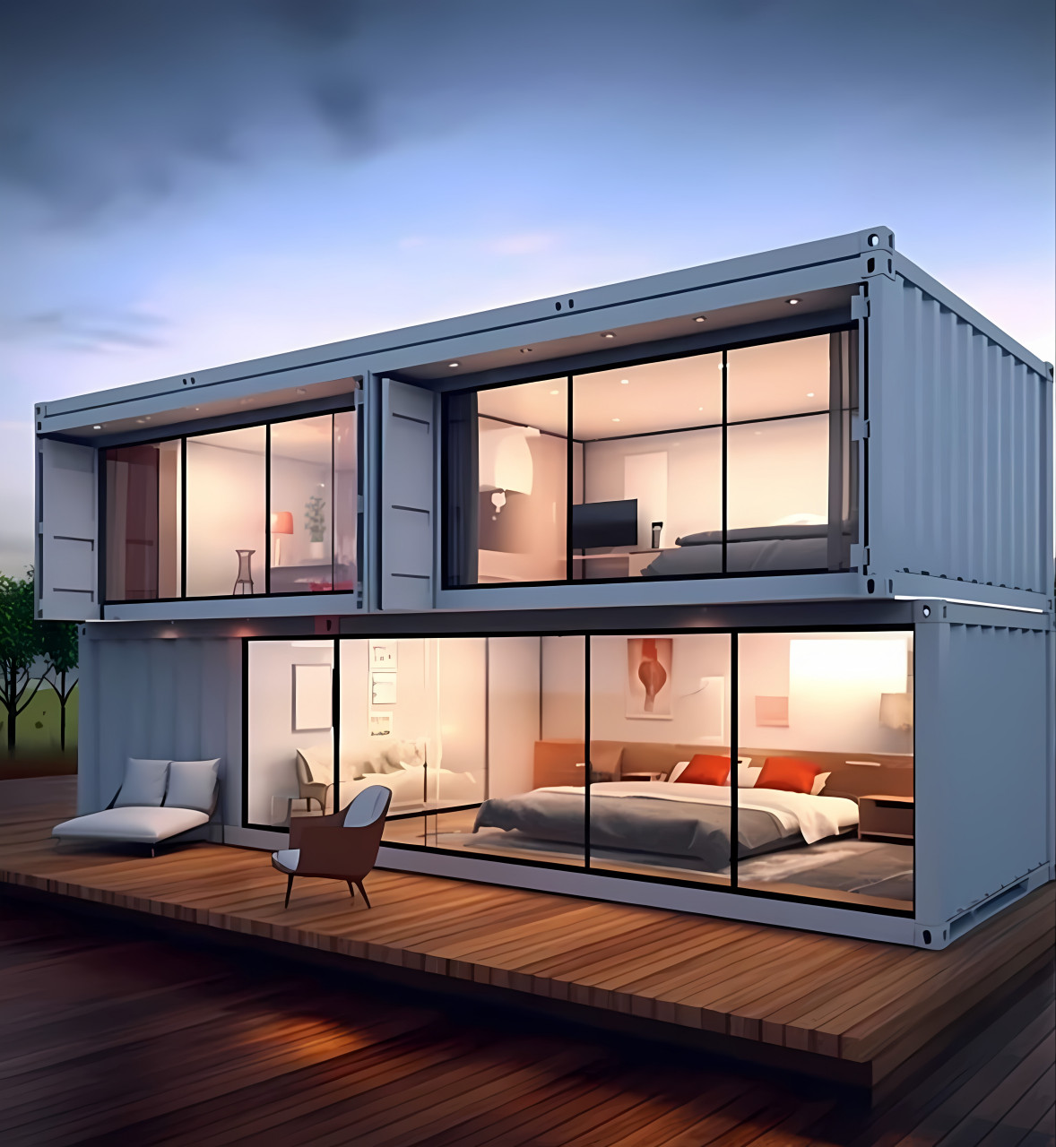 多功能集装箱房 | 创新住宅,商用和户外空间设计[给力] 寻求独特且多