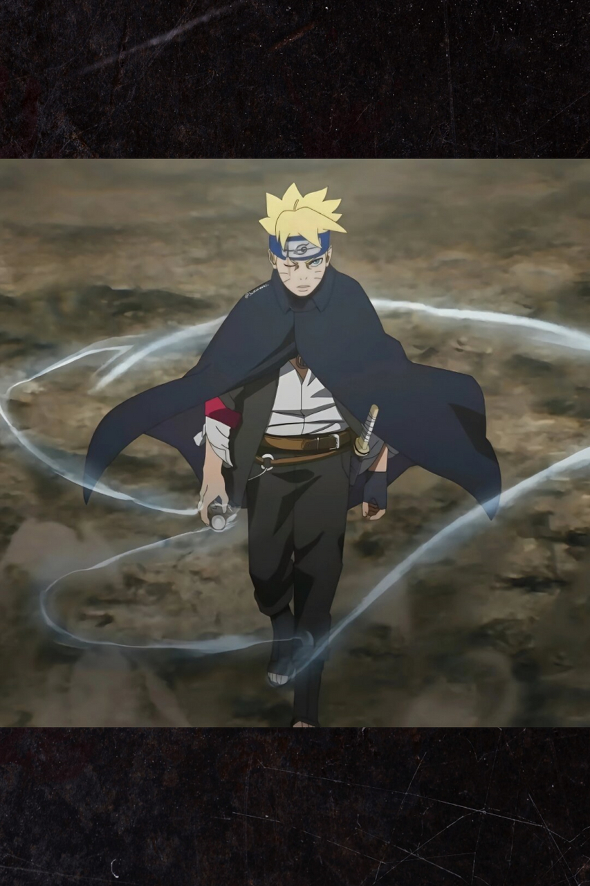 两个蓝色漩涡  《boruto》系列漫画的第二章.