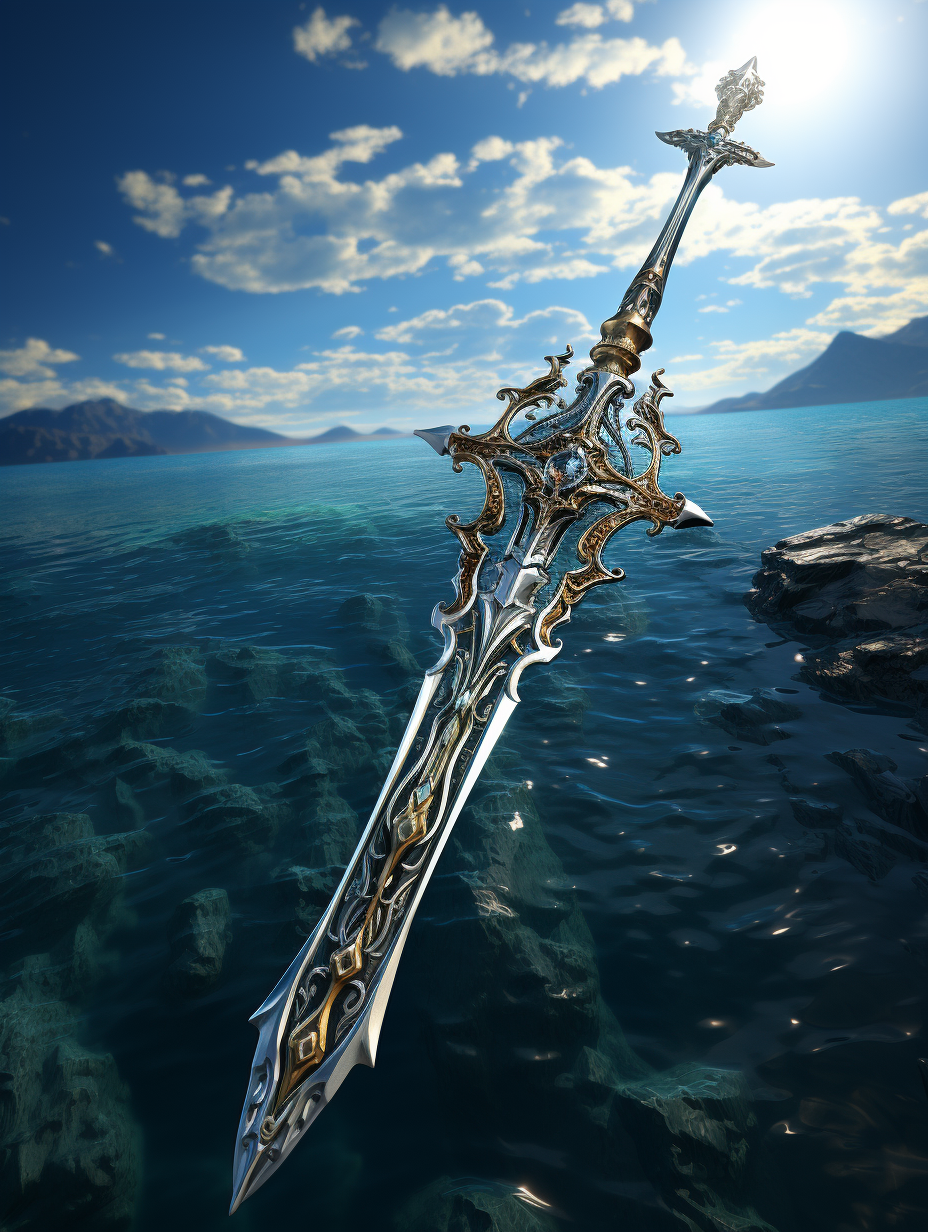 「上古神器录」:碧波龙渊剑