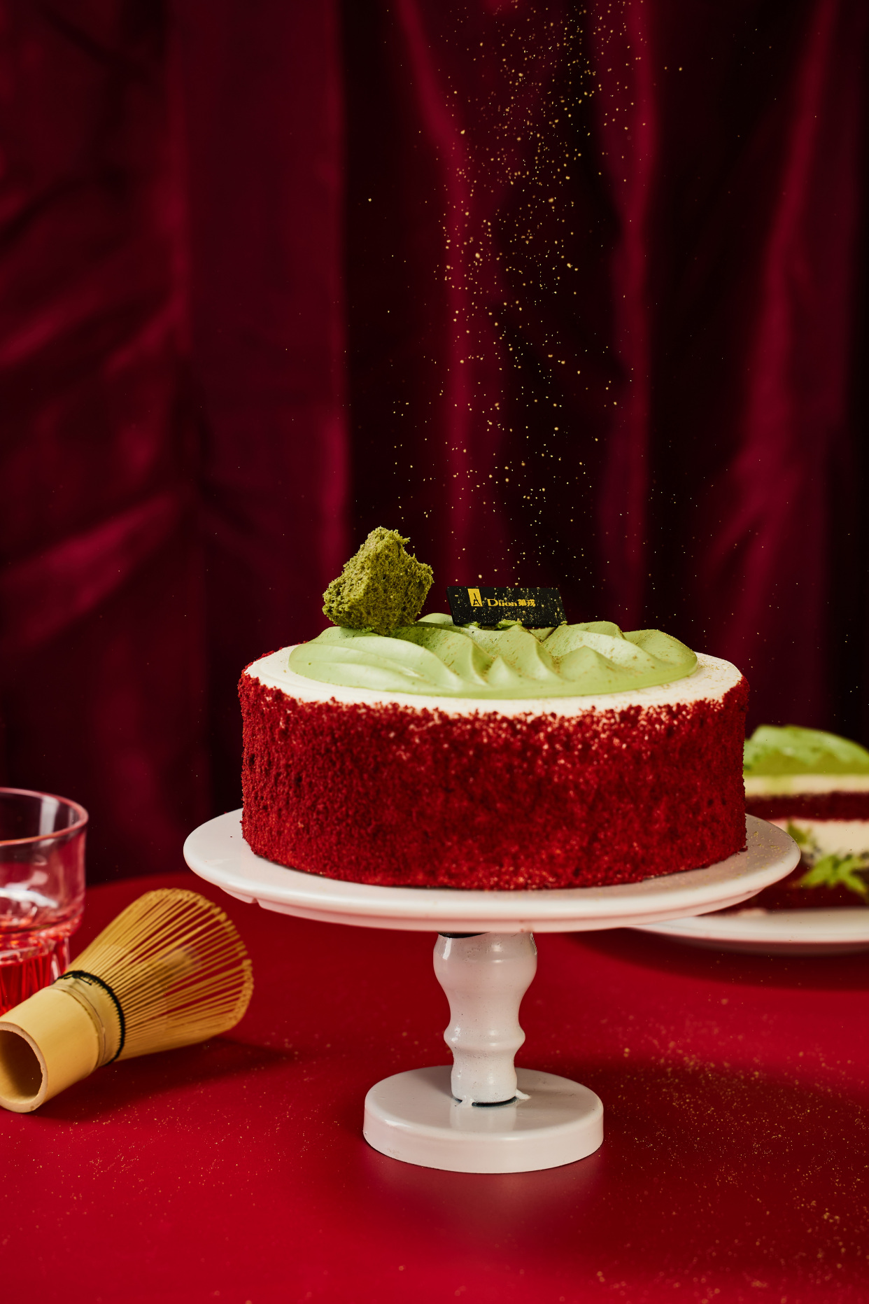 红丝绒蛋糕,细腻湿润