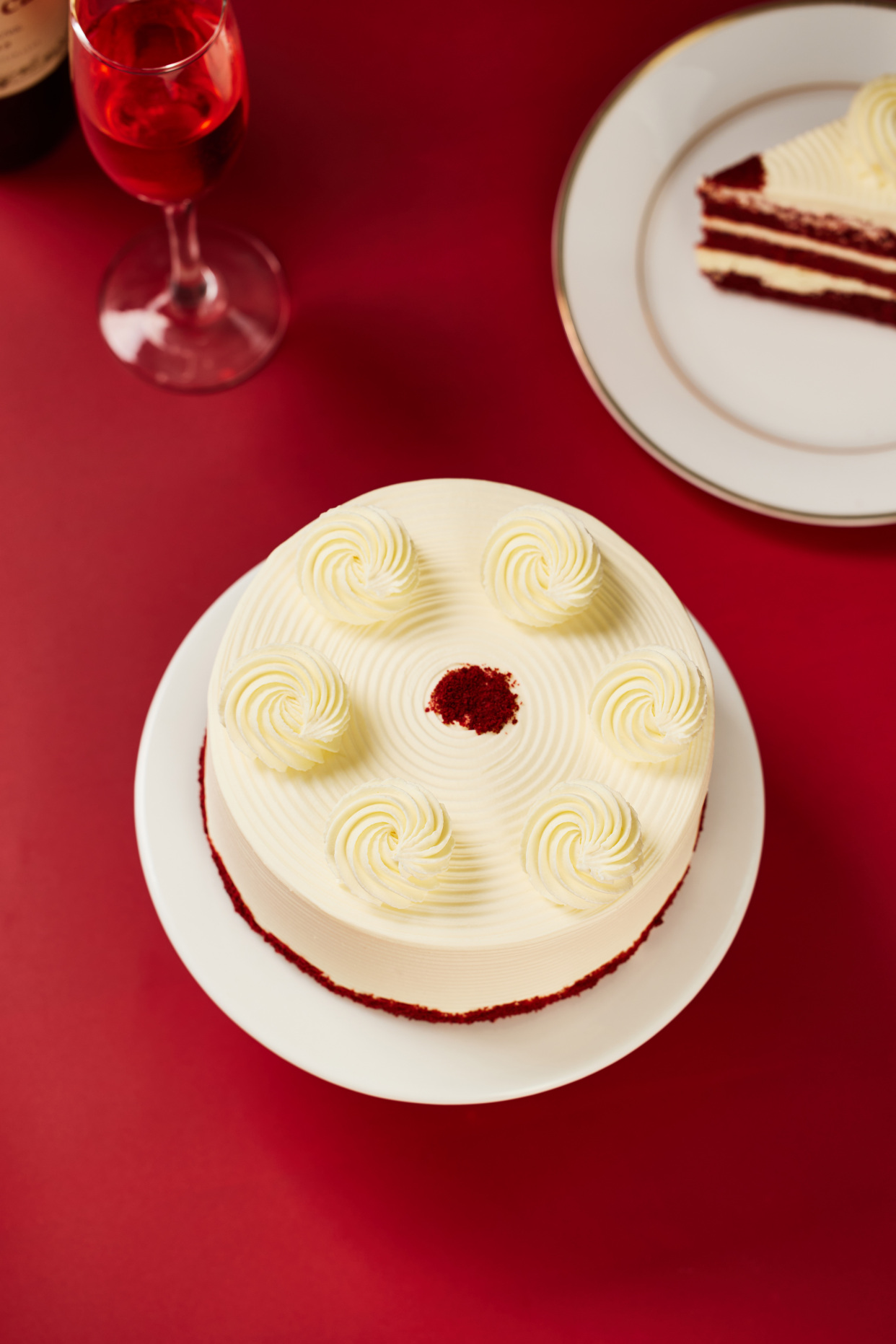 红丝绒蛋糕,细腻湿润