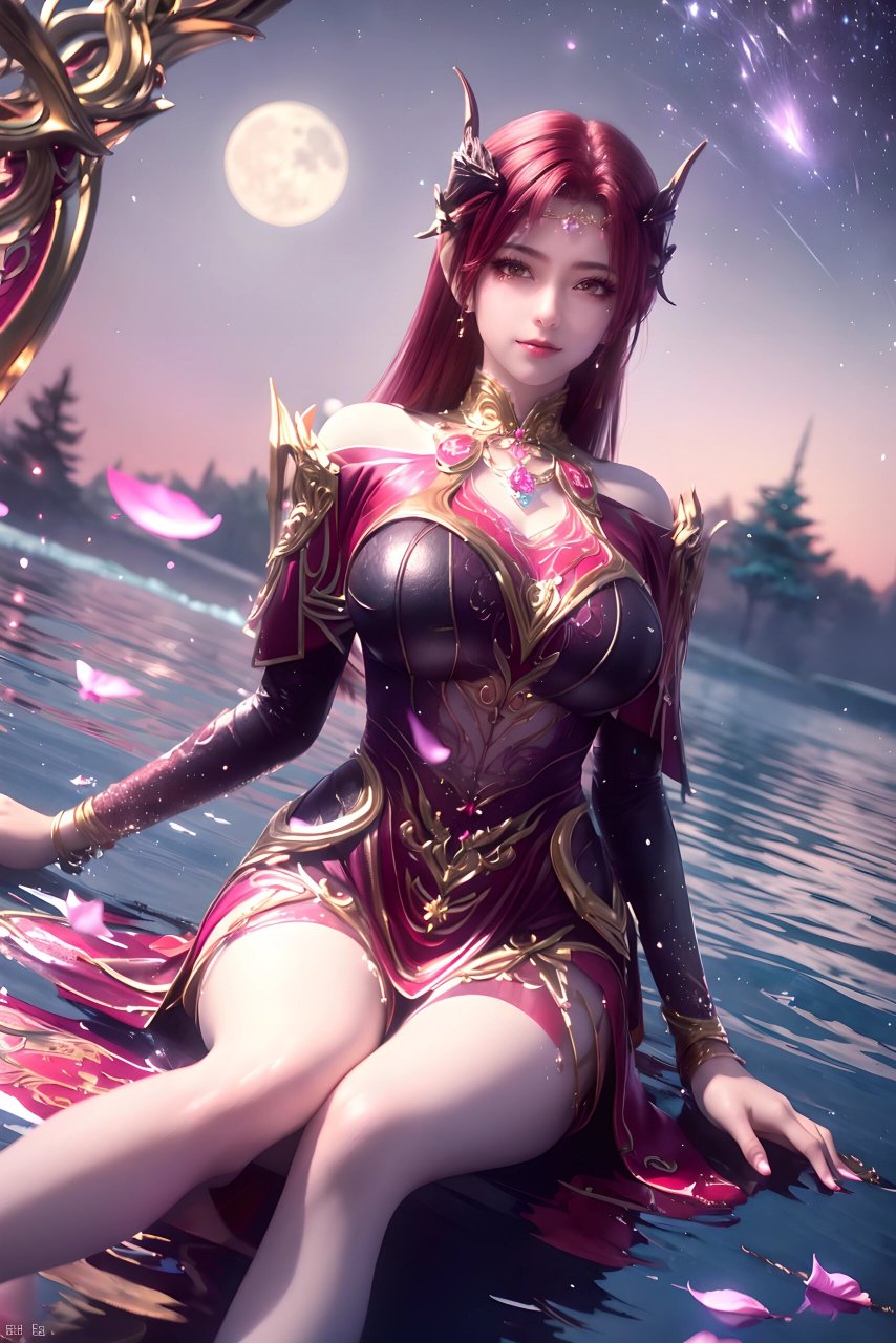 妖夜你们可喜欢?#国漫# #ai绘画# #百炼成神