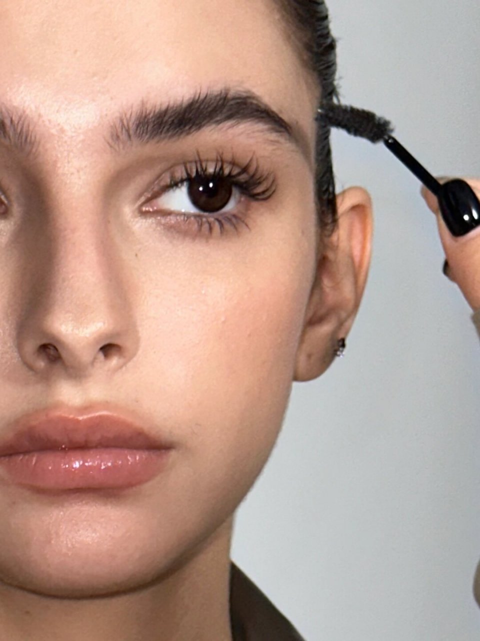 低饱和裸系欧美妆肯豆