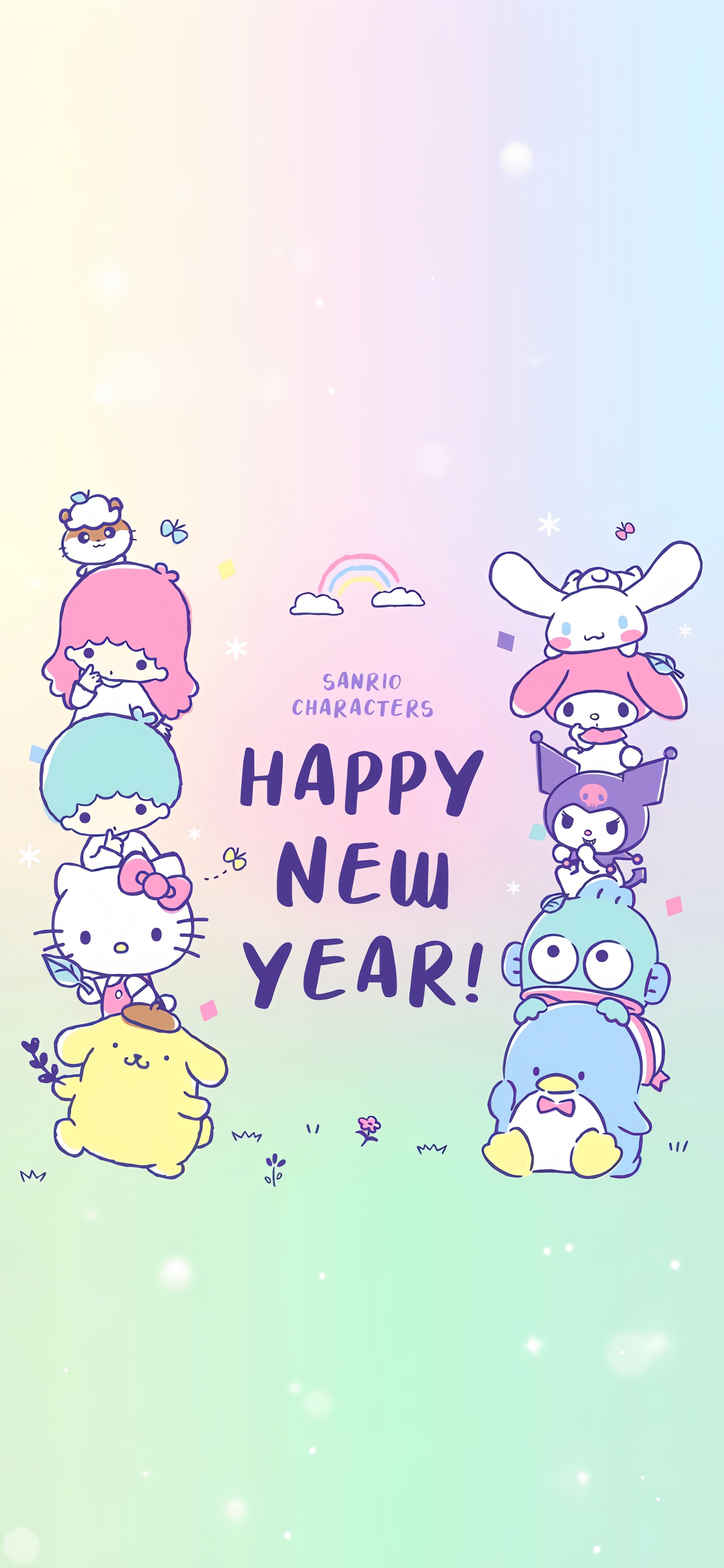 三丽鸥大萌星壁纸,闪耀在每一个梦幻角落.