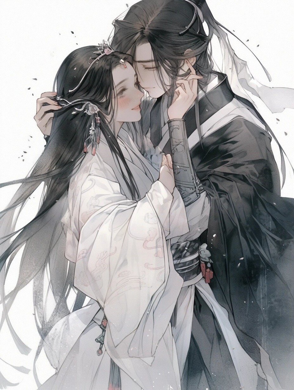 古风情侣头像  宛如一幅幅精美的画卷,展现着古典爱情的浪漫与唯美.