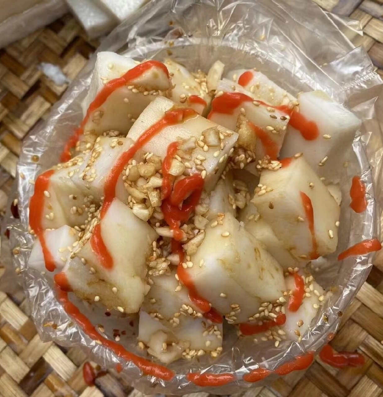 湛江地道小吃 正宗安铺簸箕炊  簸箕炊,湛江的经典街头美食,强烈推荐