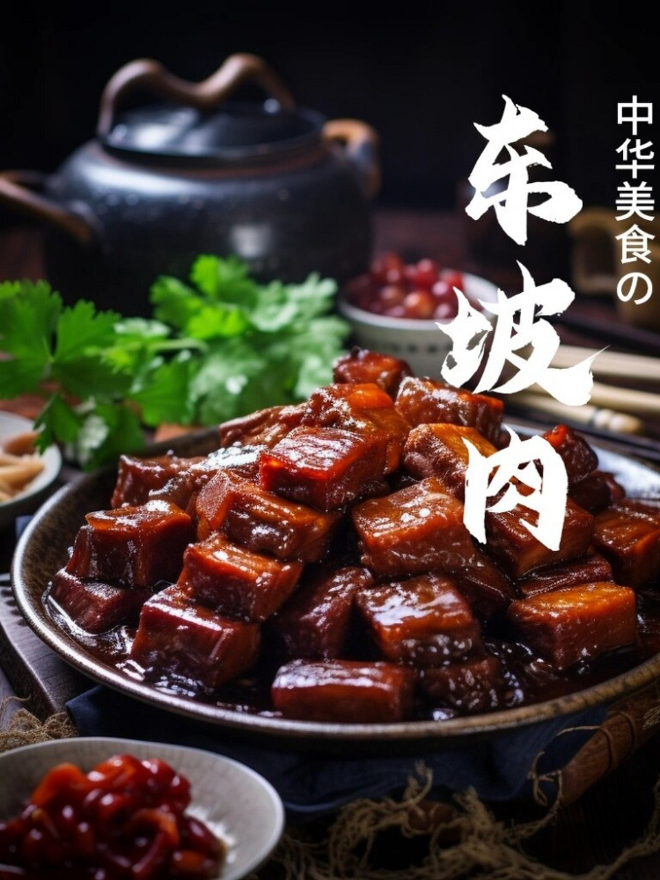 东坡肉吉祥菜名图片