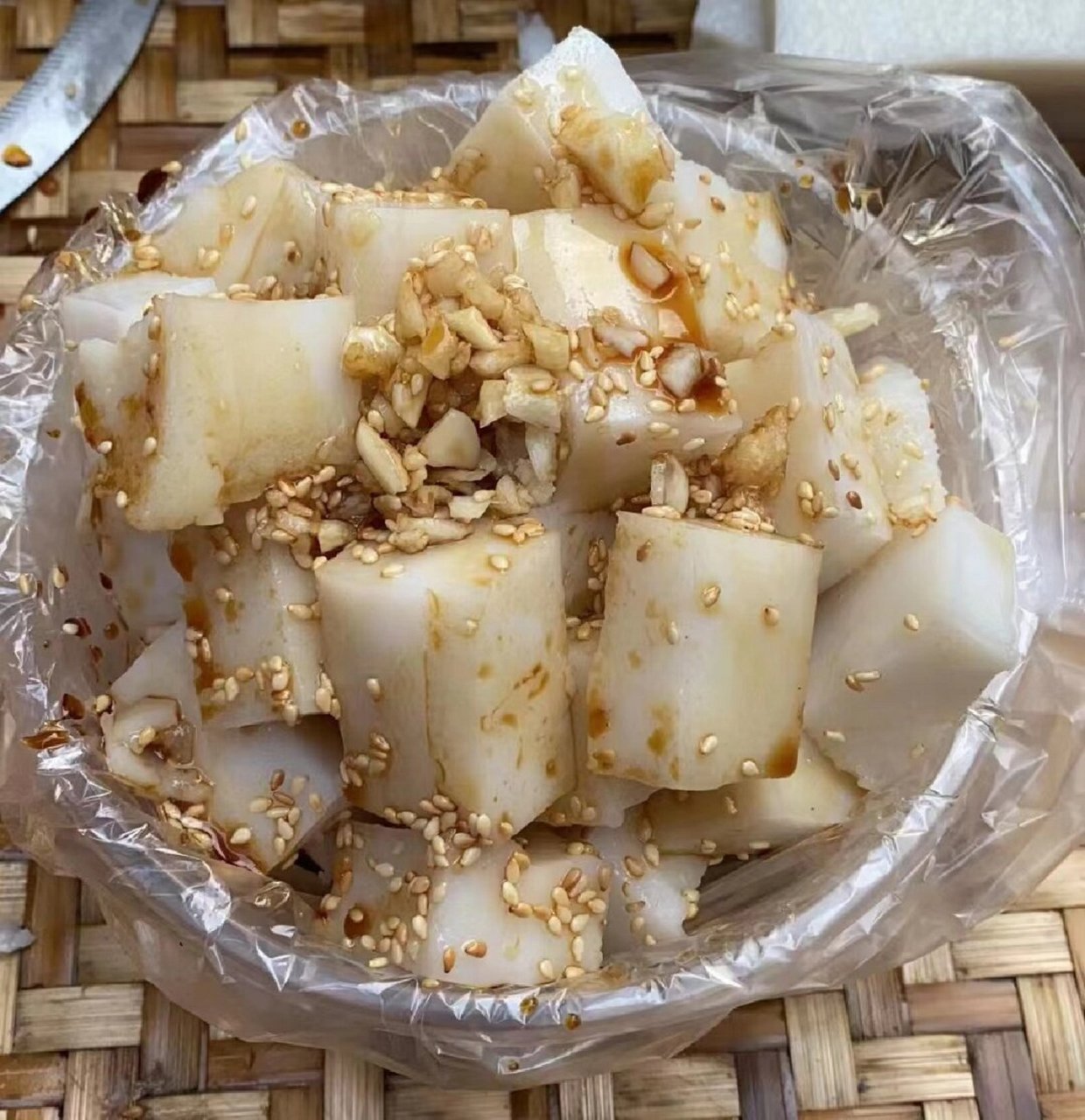 湛江地道小吃 正宗安铺簸箕炊  簸箕炊,湛江的经典街头美食,强烈推荐