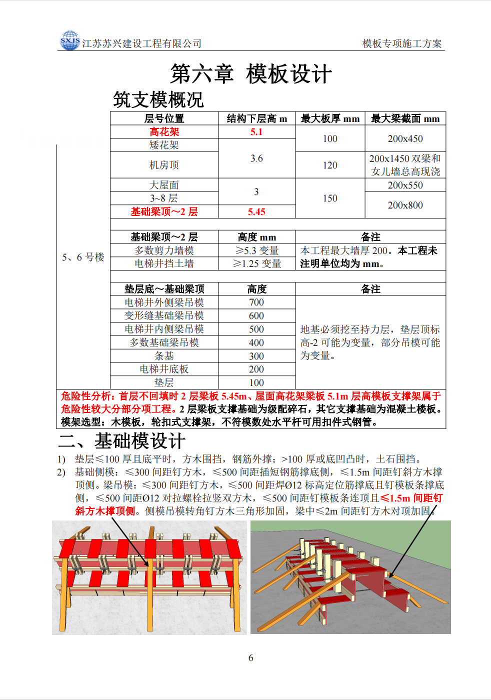 高支模施工方案:彩色图文版本,内容标准规范,甲方看了一定满意