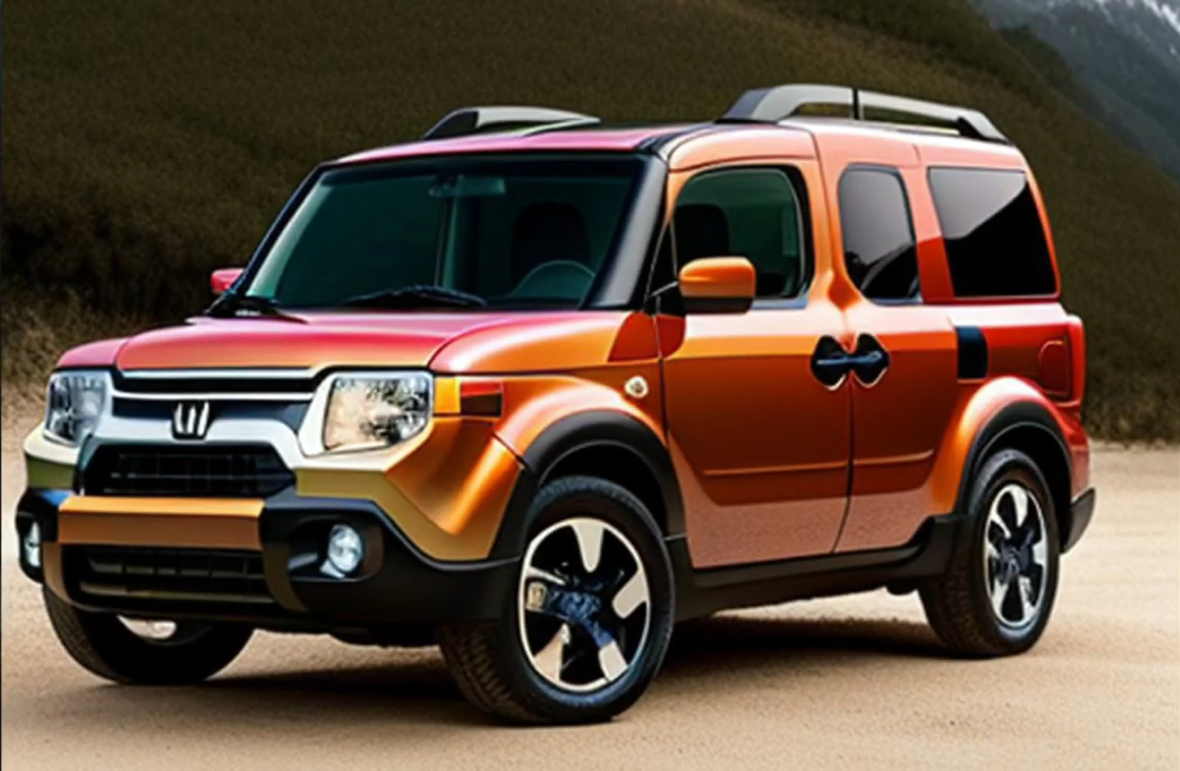 停产17年的本田元素 element 跨界suv 有望2024年回归市场!