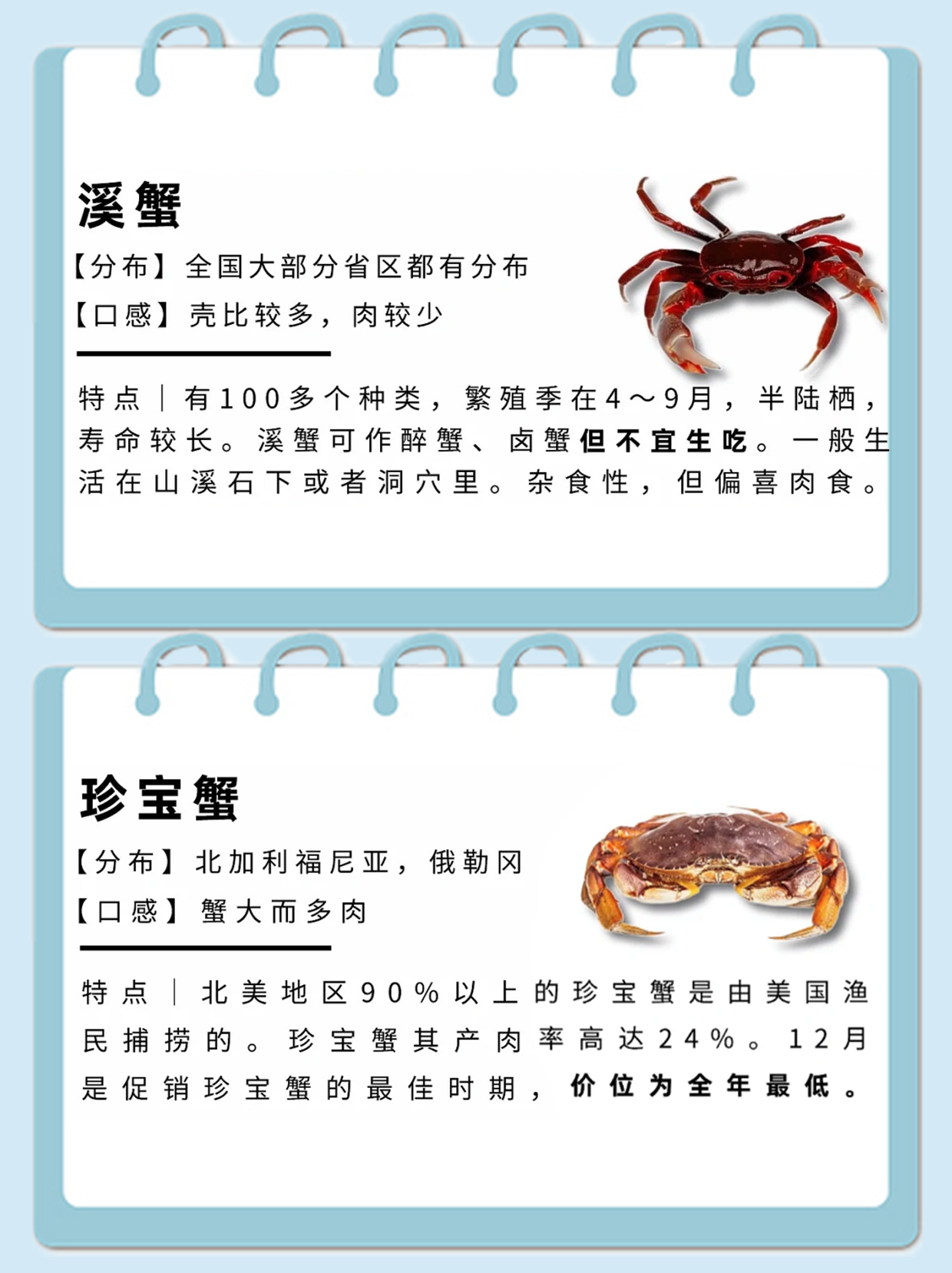 螃蟹种类盘点,你都喜欢吃哪几种