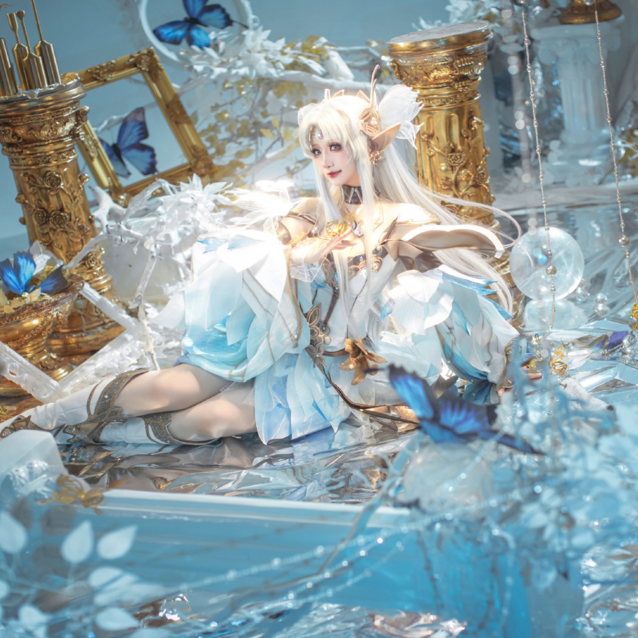 王者荣耀貂蝉cos第二弹  星光化作翅膀长久闪烁 时间带不走美妙的青春