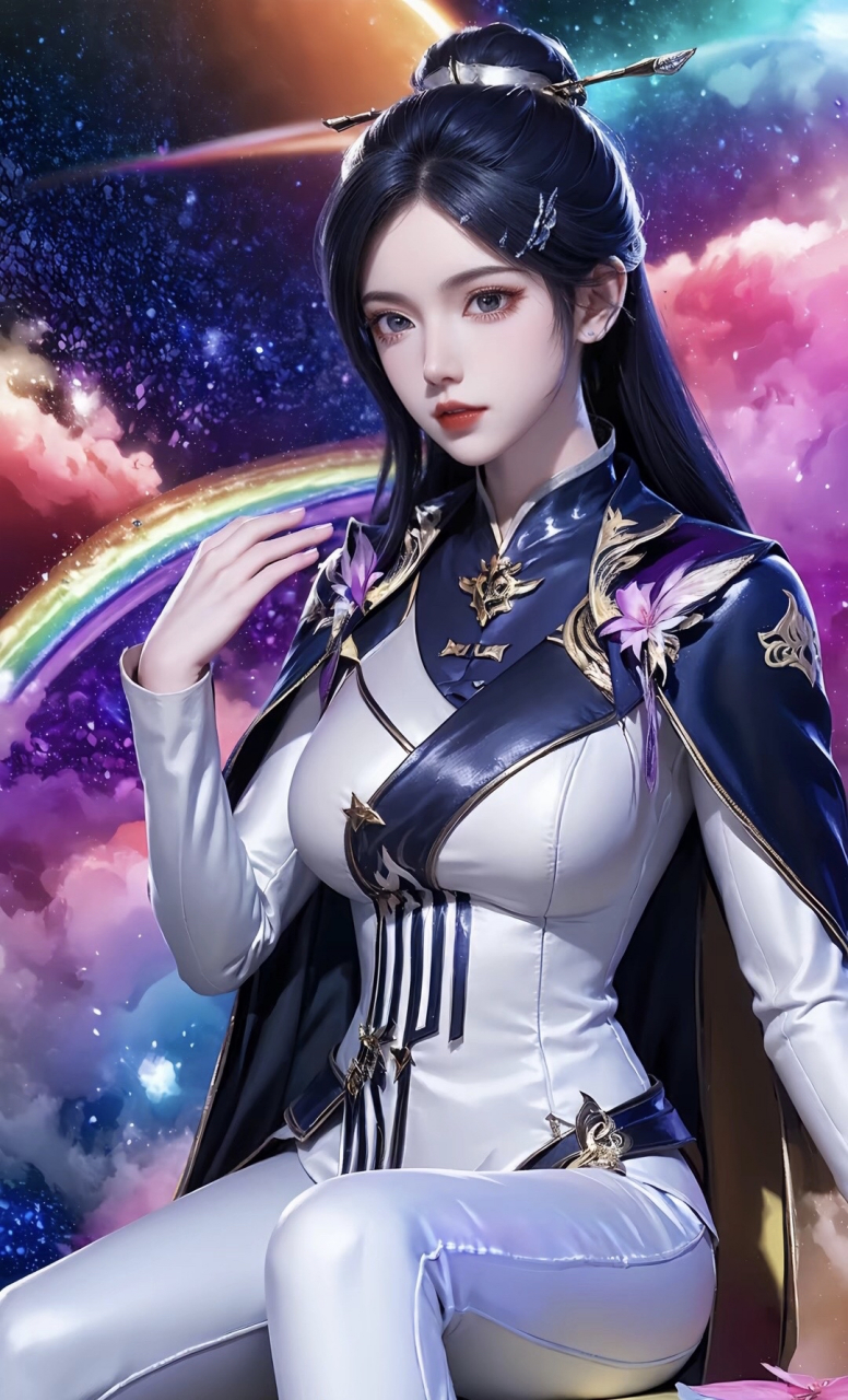 绝世唐门 周漪 高清手机壁纸来喽  肤白貌美,五官精美,扎着高马尾,是