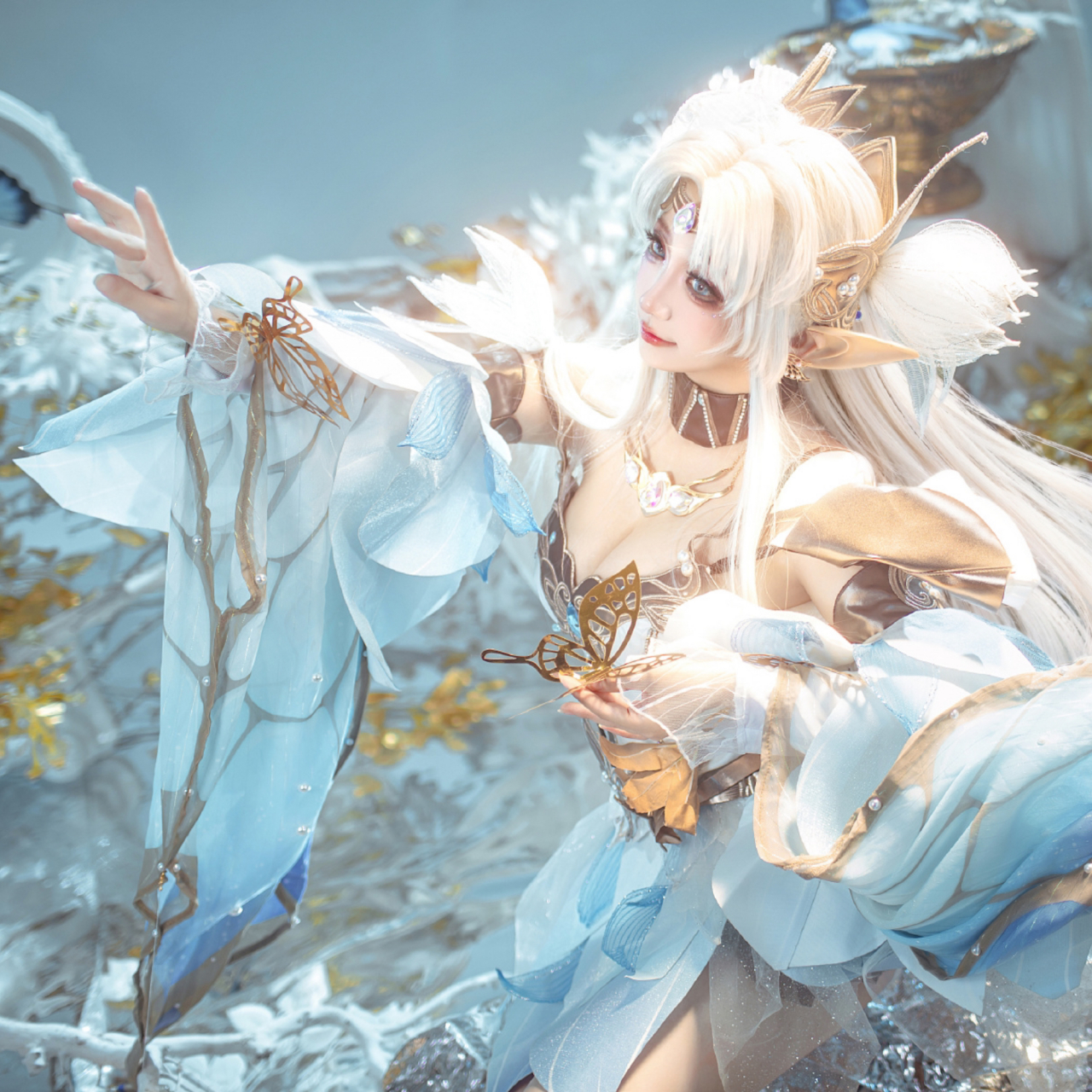 王者荣耀貂蝉cos第二弹  星光化作翅膀长久闪烁 时间带不走美妙的青春