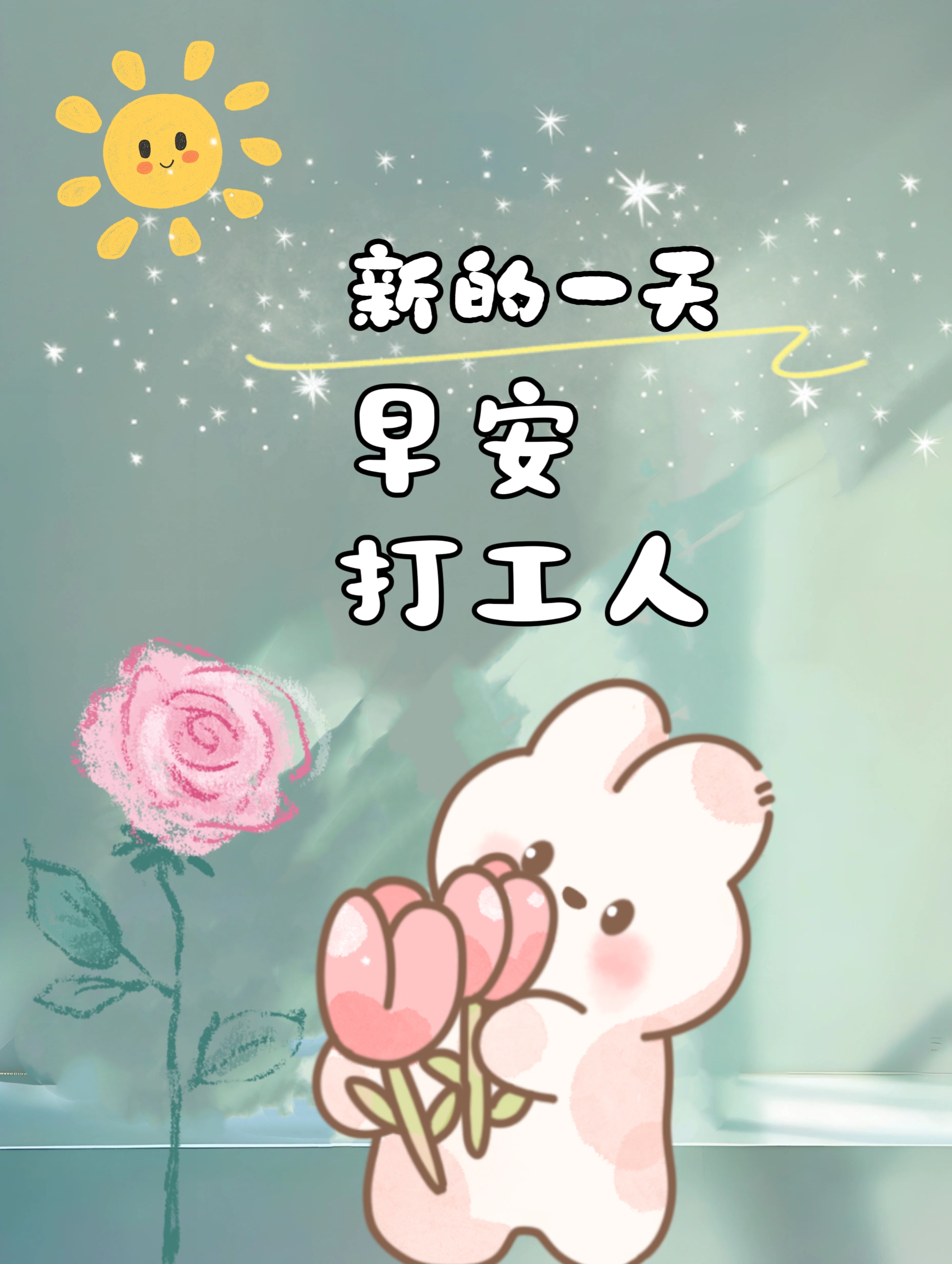 每天给自己一个微笑, 就算不快乐也不要