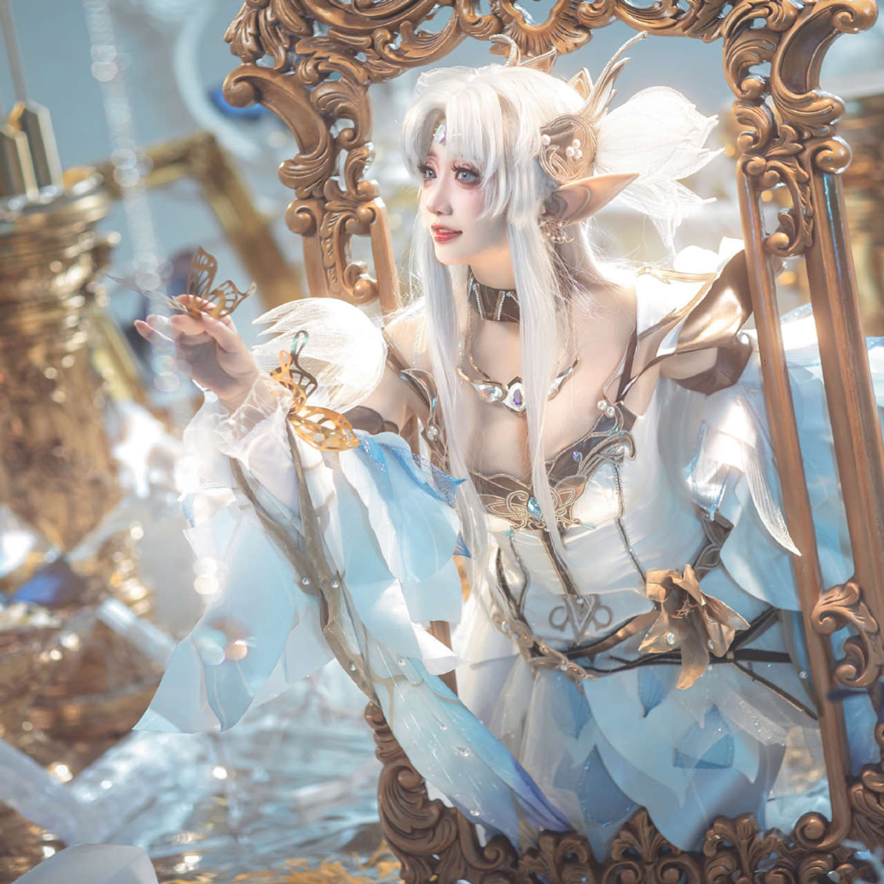 王者荣耀貂蝉cos第二弹  星光化作翅膀长久闪烁 时间带不走美妙的青春