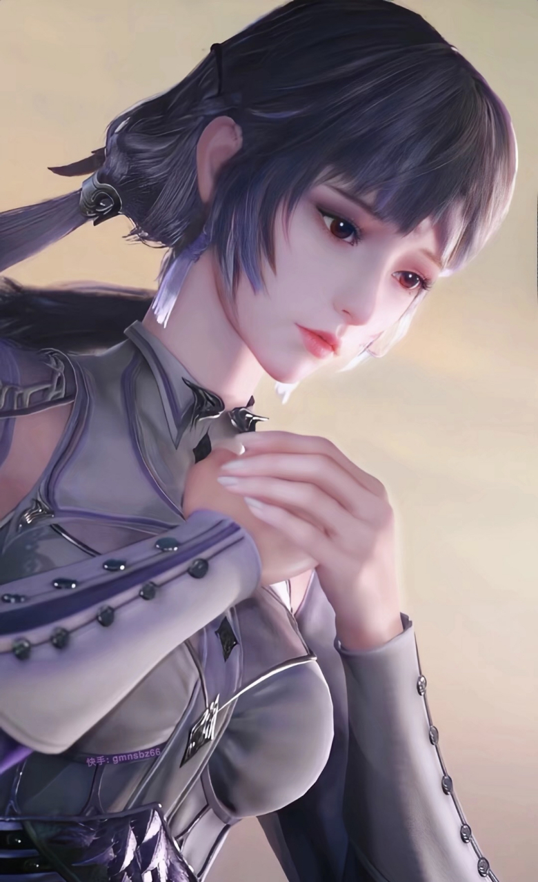 斗罗大陆 白沉香 高清手机壁纸来喽  敏之一族白沉香,她眼睛清澈明亮