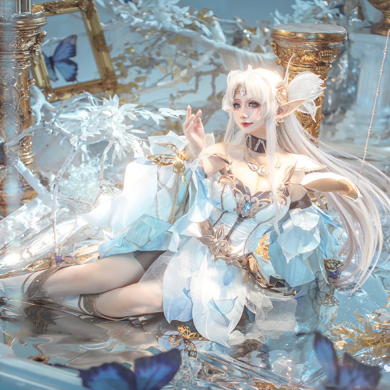 王者荣耀貂蝉cos第二弹  星光化作翅膀长久闪烁 时间带不走美妙的青春