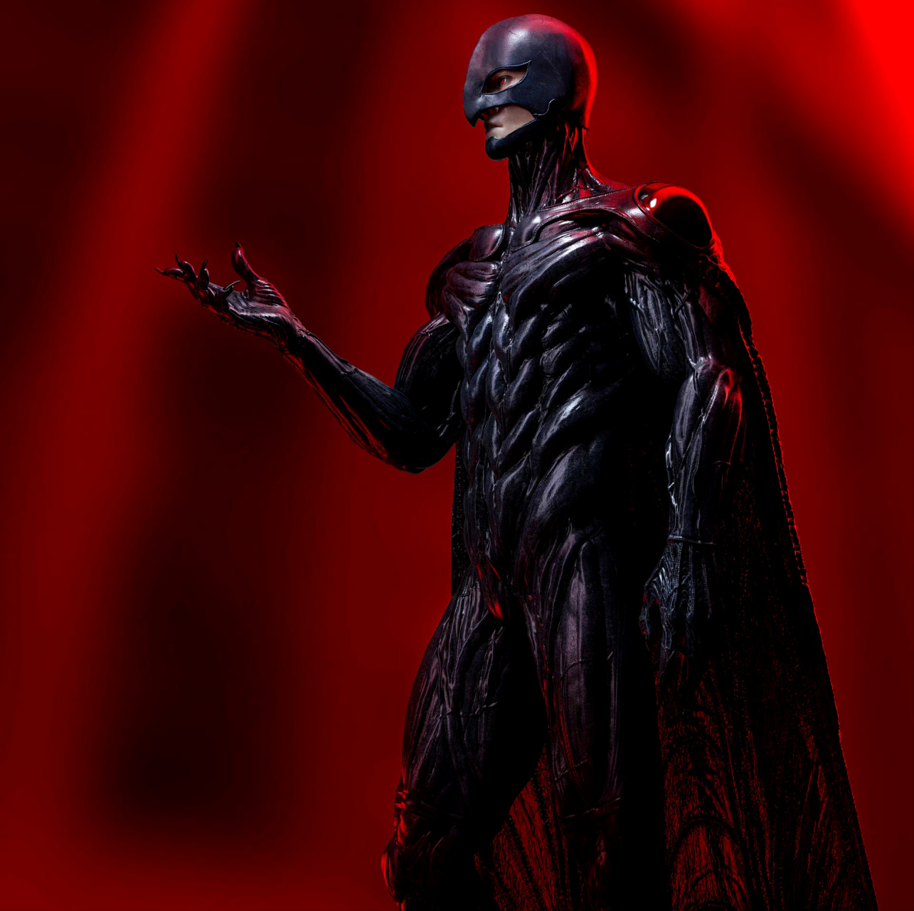 建模欣赏:《剑风传奇》femto/费蒙特,由一身白袍的骑士变成一身黑甲的