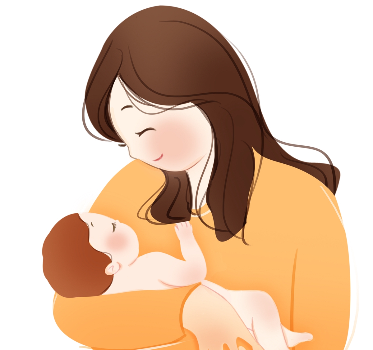 宝宝吃奶的样子是不是象品味爱的样子,所以我们要掌握好哺乳姿势,把