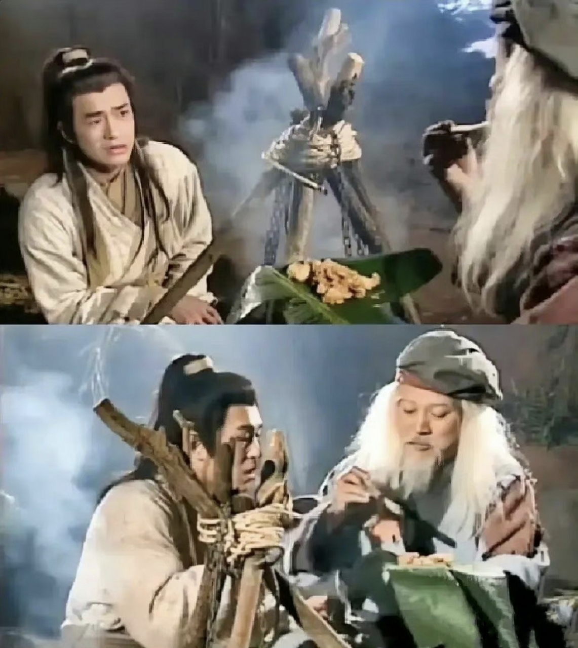 优质创作者专属激励活动# 洪七公请杨过吃炸蜈蚣,怎么炸着炸着就成了