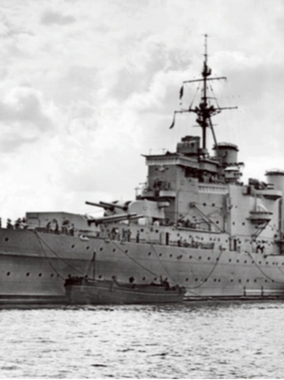 解放军炮兵和大英帝国的皇家海军在长江发生的炮战 图1:英驱逐舰"伴侣