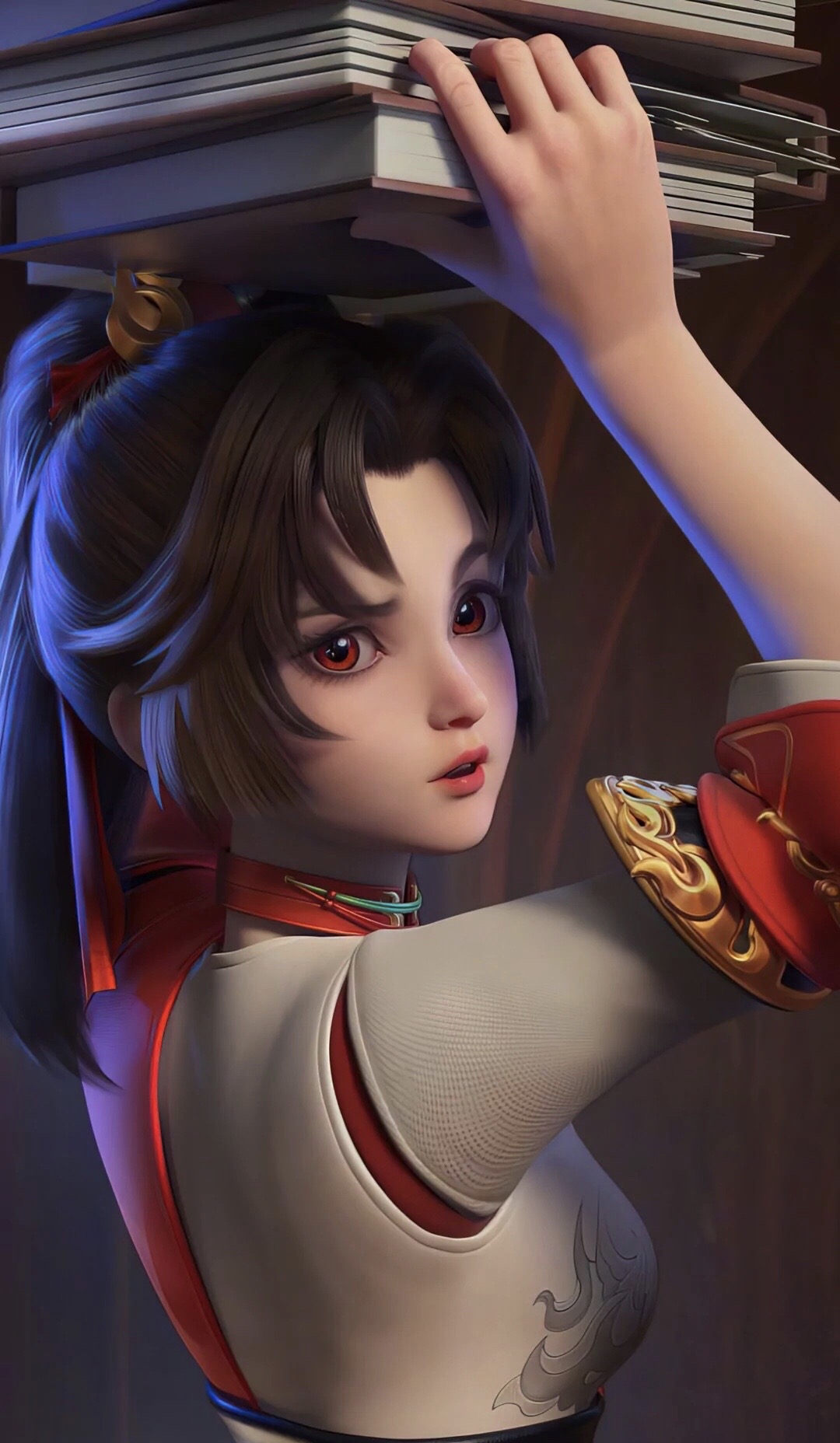 王者荣耀 云缨 高清手机壁纸来.@暴汗马甲线的动态