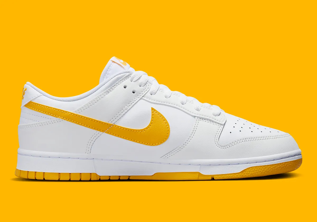 nike 亮相"university gold"双鞋,扩大 dunk low 系列
