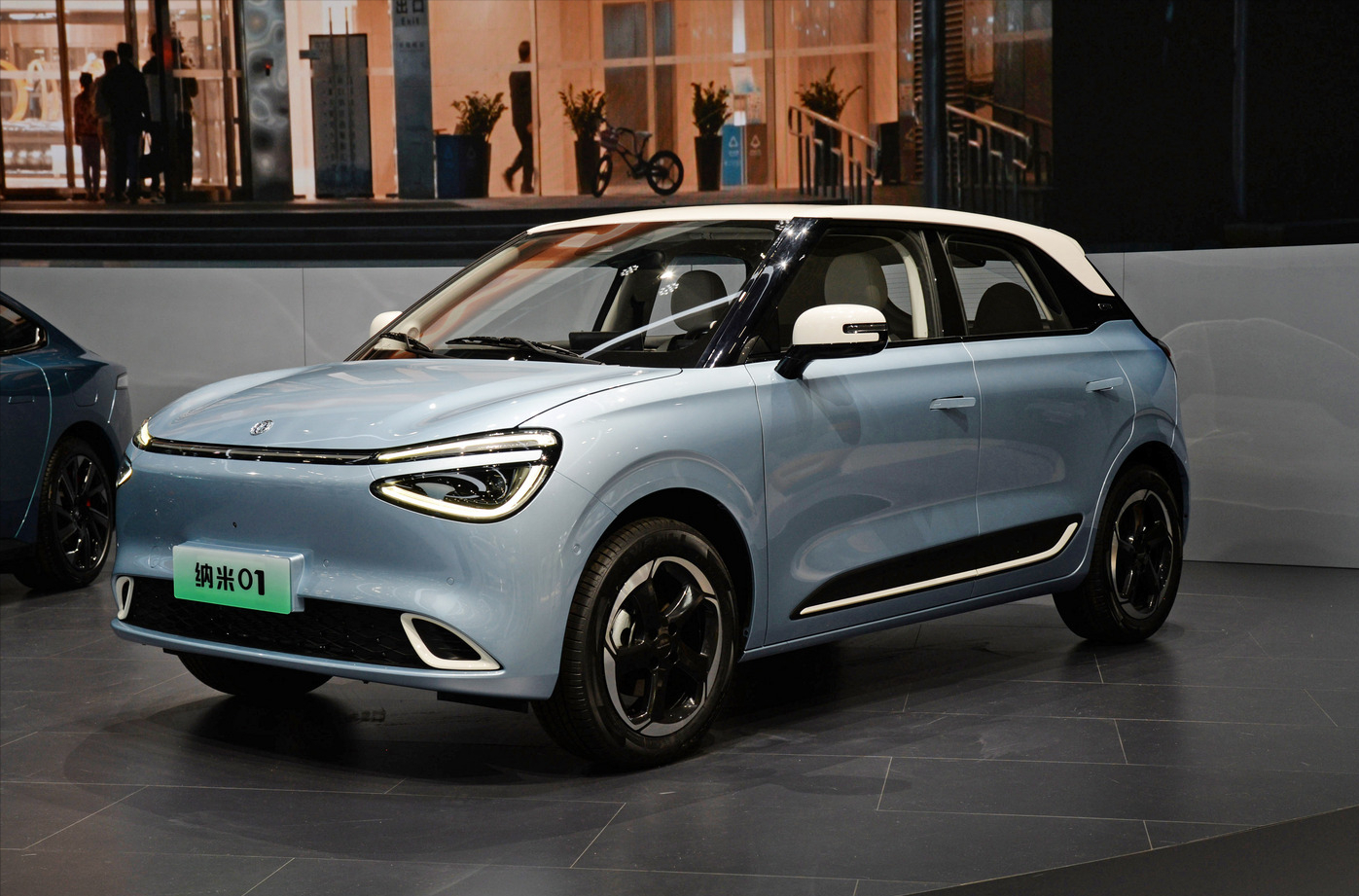 东风纳米01,颜值智慧双在线,10万级纯电车的新标杆!