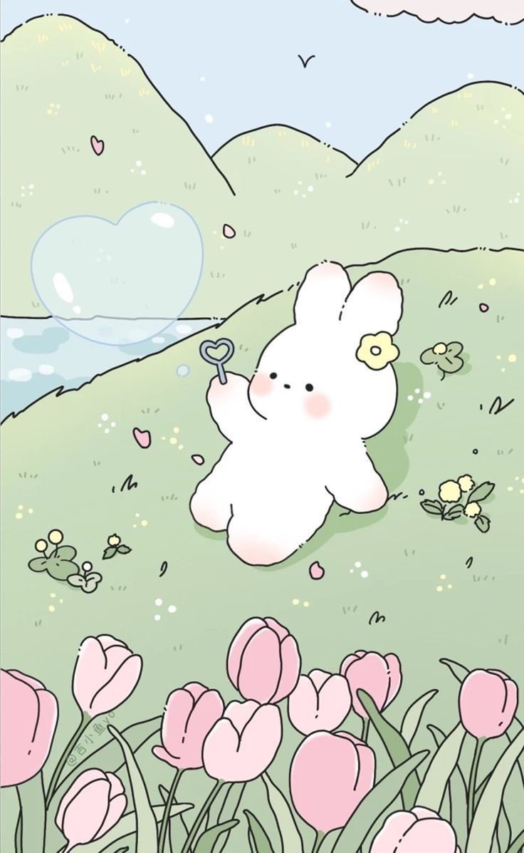 一组暖萌壁纸:春天快到啦!