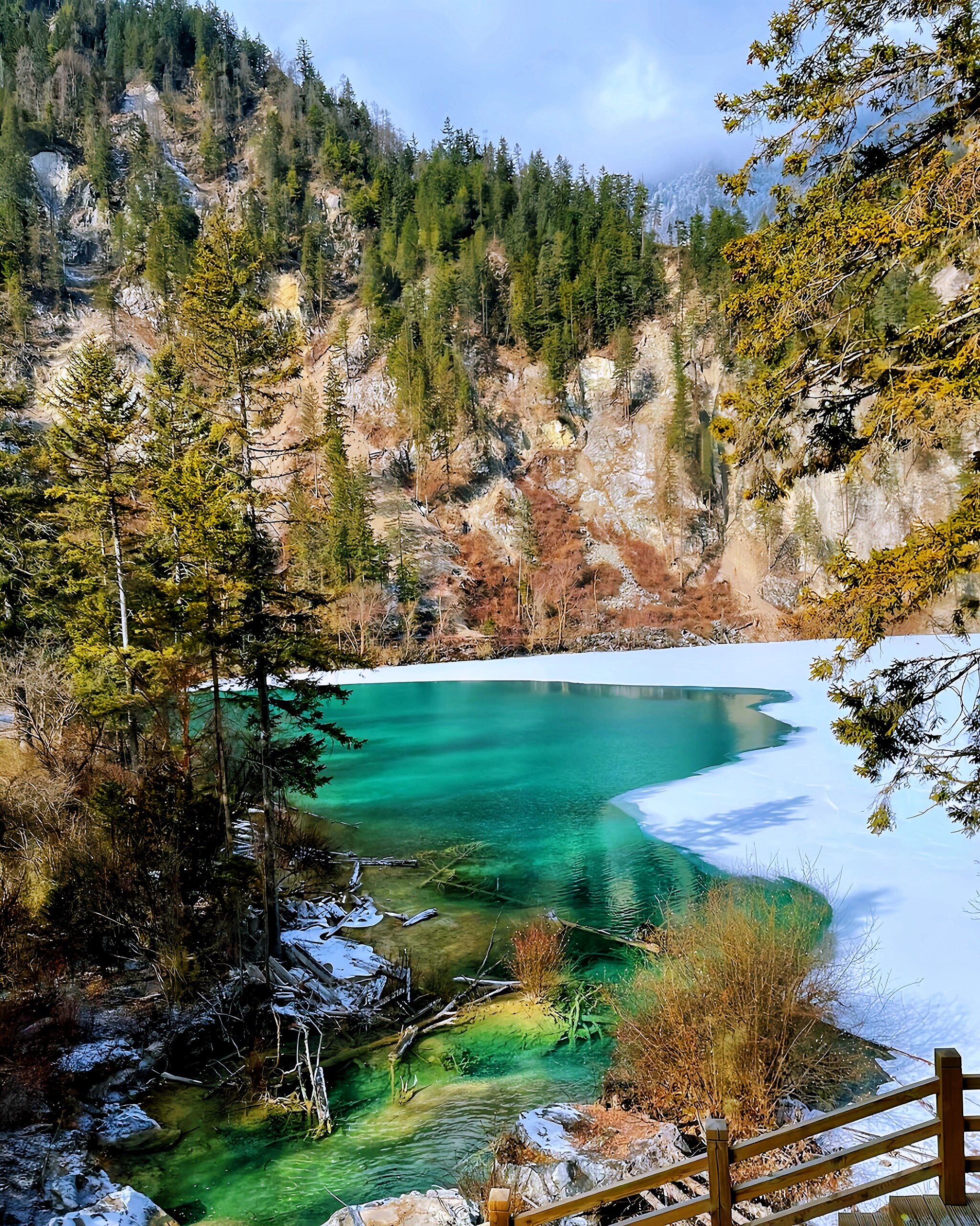 九寨沟的冬天,你无法拒绝的美