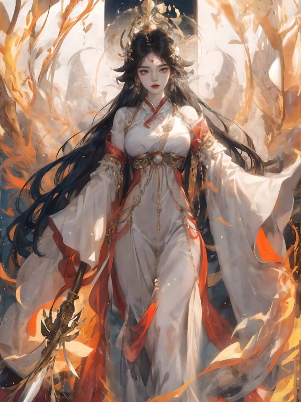 凤凰火神 古风头像  凤凰火神,炽热而神秘!凤凰神女系列第二弹来啦!