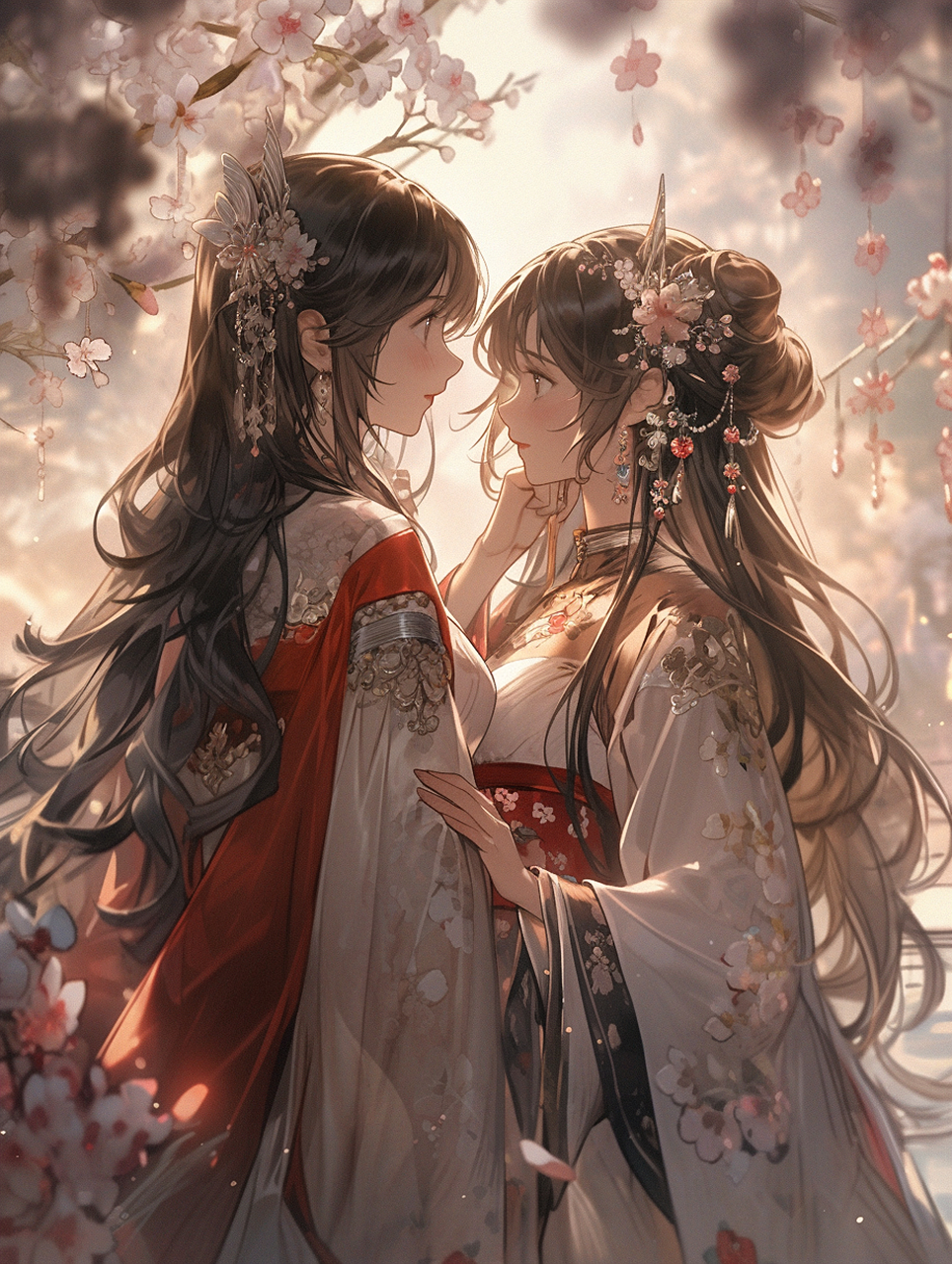 双女主 古风人物   双女主的古风人物壁纸真是太惊艳了!