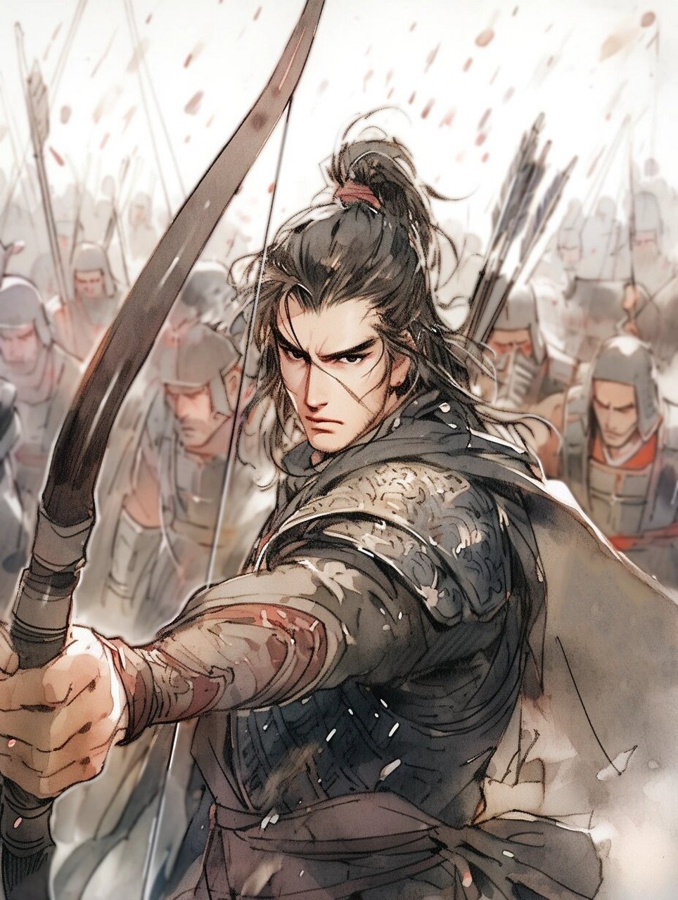 古风帅哥头像壁纸 战争  这组古风帅哥头像壁纸真是太棒了!